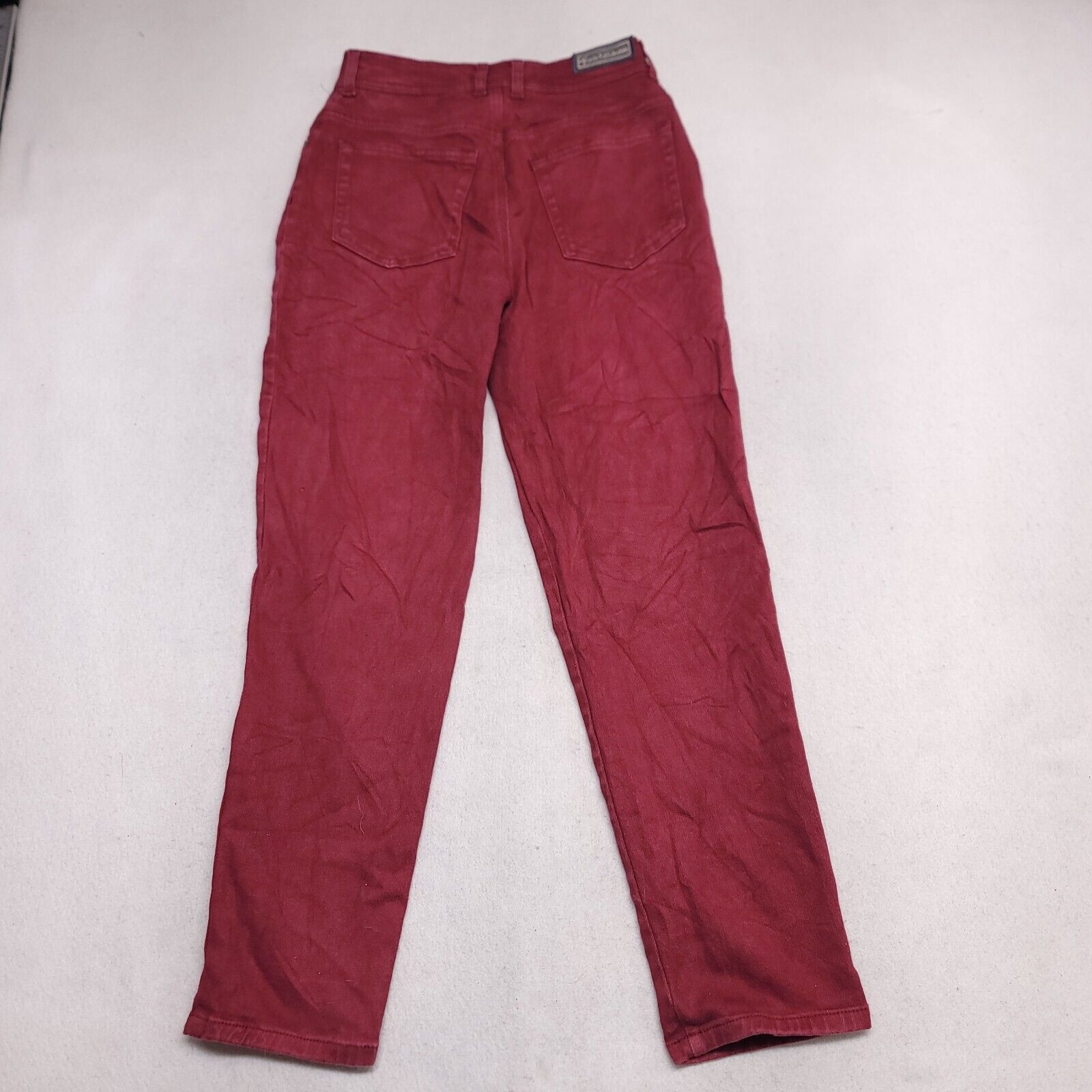 Gloria Vanderbilt Gloria Vanderbilt Button Denim Jeans Womens Size 10P Maroon Size 26" / US 2 / IT 38 - 2 Thumbnail