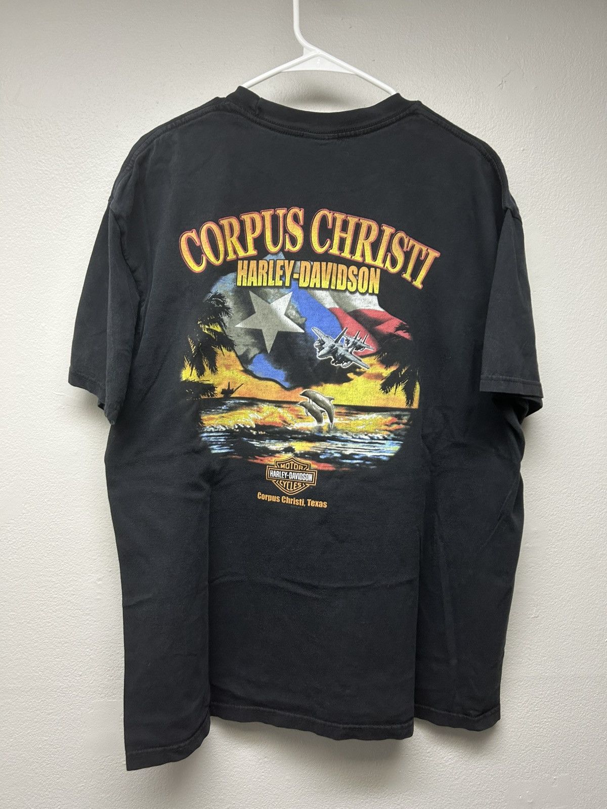 Harley Davidson ‘11 Harley Davidson Corpus Christi Texas Graphic Tshirt Size US XL / EU 56 / 4 - 4 Thumbnail