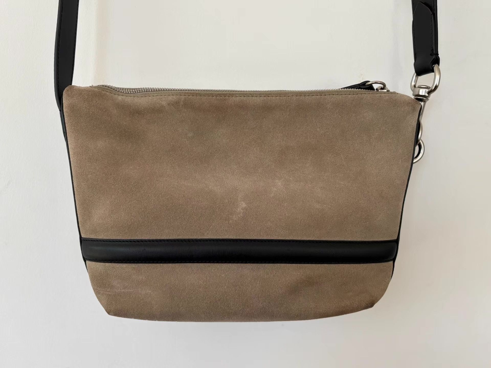 Dries Van Noten Dries Van Noten Brown Suede Shoulder & Crossbody Bag Ｑ21 Size ONE SIZE - 3 Thumbnail