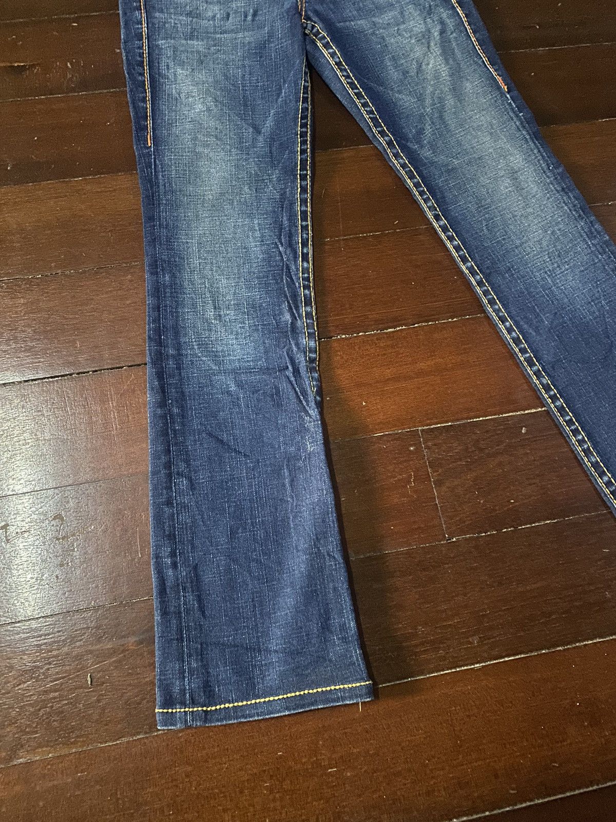 Designer × True Religion Fire 🔥 TRUE RELIGION made in usa big stitching boot cut Size 32" / US 10 / IT 46 - 12 Thumbnail