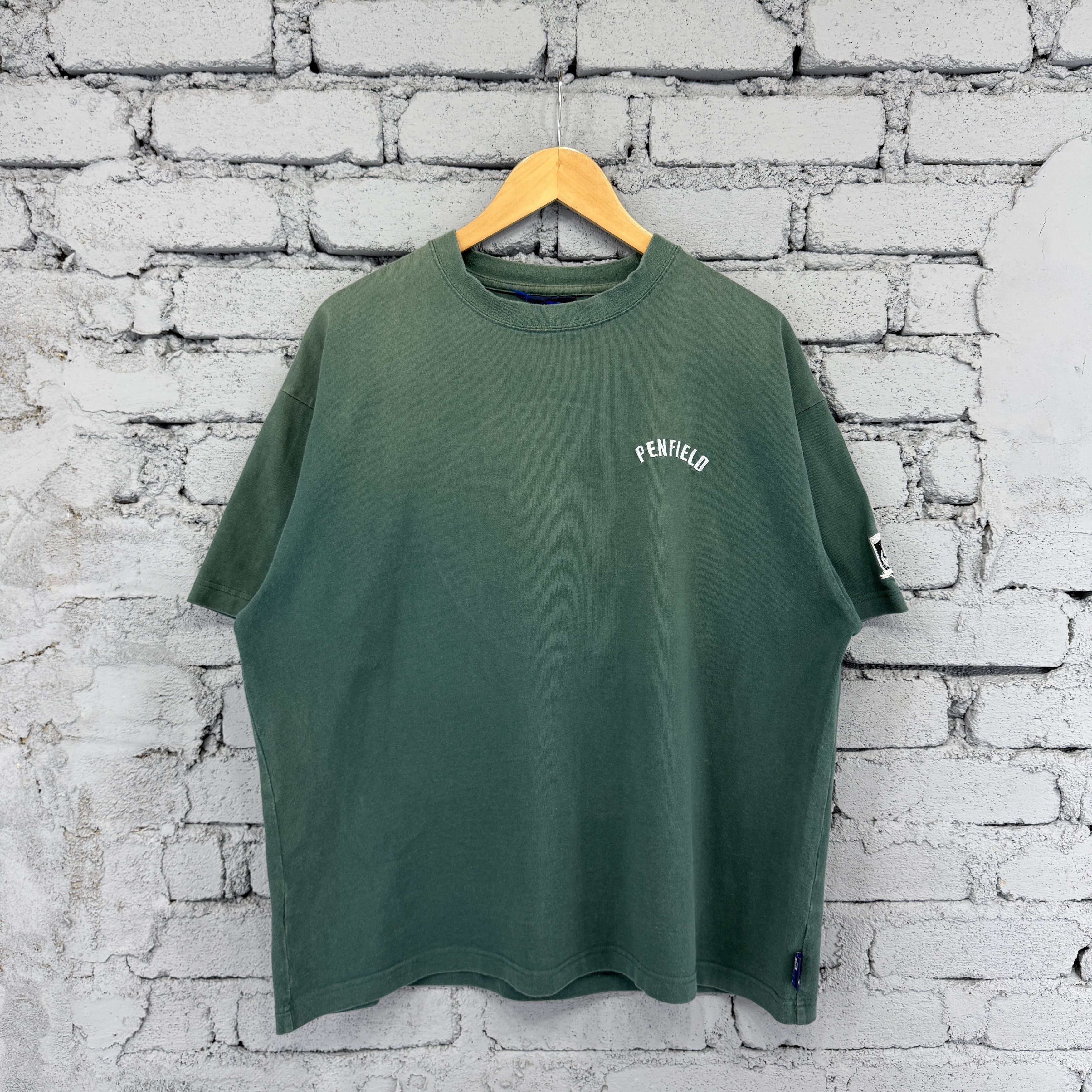 Penfield Vintage Penfield Sunfaded Backhit Green Forest Rangers Size US M / EU 48-50 / 2 - 2 Thumbnail