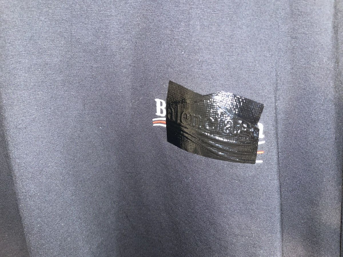 Balenciaga Gaffer Tape Oversized Campaign Logo T-Shirt Size US M / EU 48-50 / 2 - 3 Thumbnail