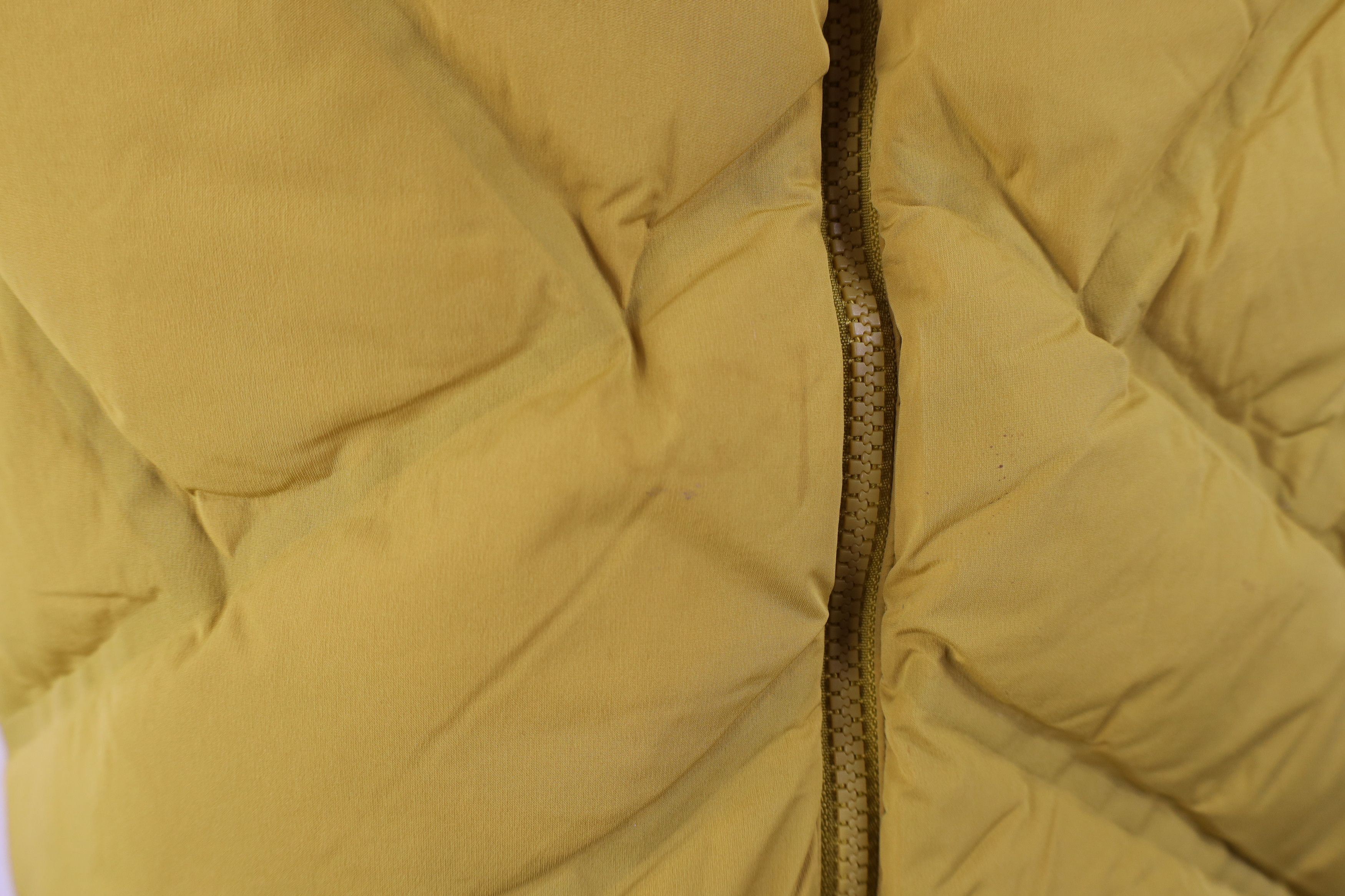 Athleta × Vintage Athleta Down Insulated Full Zip Puffer Vest Jacket Yellow Size XXL / US 16-18 / IT 52-54 - 5 Thumbnail