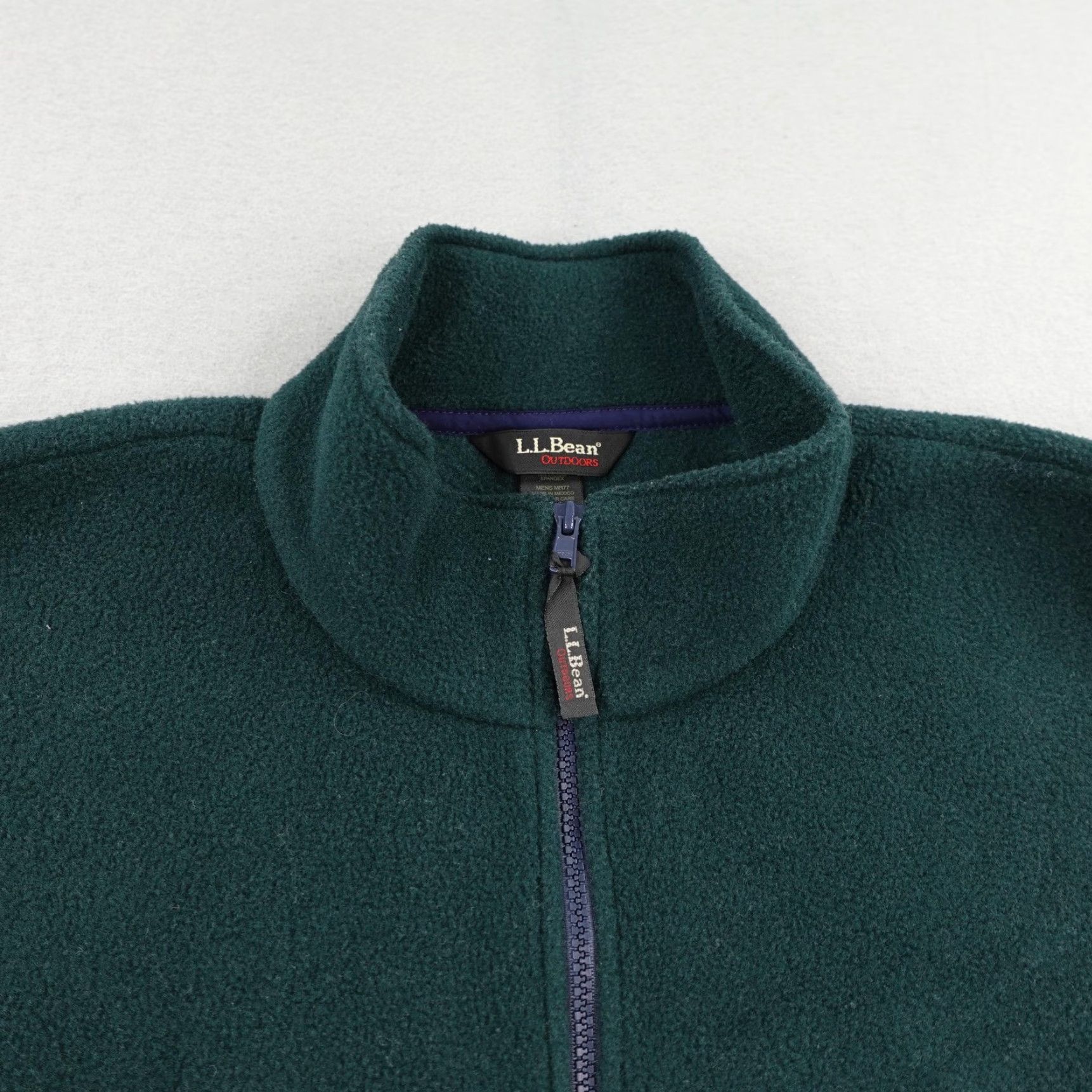 Vintage VINTAGE L.L.Bean Vest Mens XL Forest Green Fleece Full Zip Up Utility Outdoors Windbreaker Casual Chest Zip Mens Size US XL / EU 56 / 4 - 2 Thumbnail