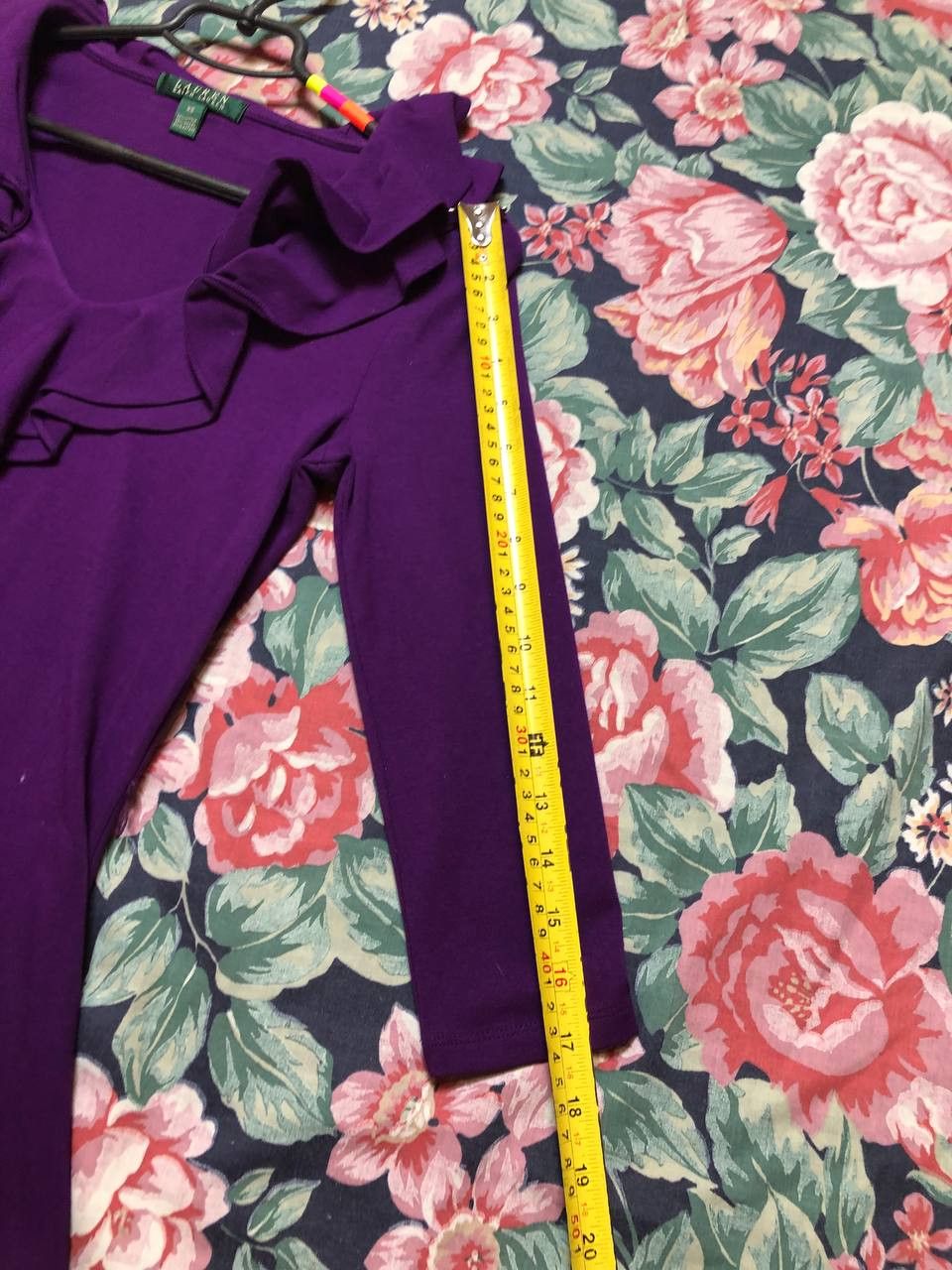 Ralph Lauren Vintage Ralph Lauren Purple Y2K Midi Dress Size XS Size XS / US 0-2 / IT 36-38 - 7 Thumbnail