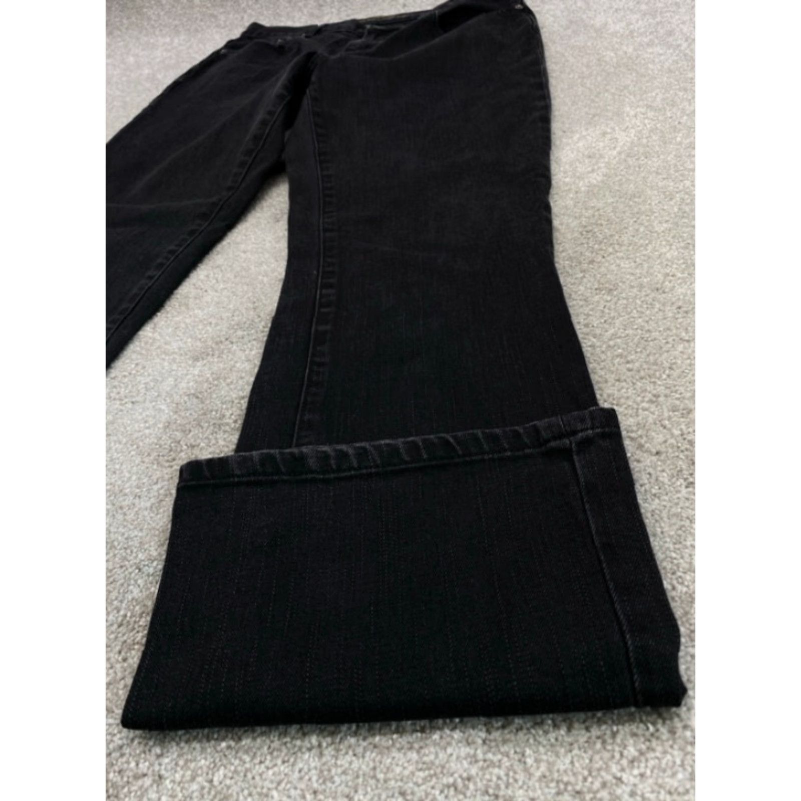 Ralph Lauren Lauren Ralph Lauren Jeans Women Bootcut Denim Black 6 Adult Regular 29" 30" Inseam 5786 Size 28" / US 6 / IT 42 - 3 Thumbnail