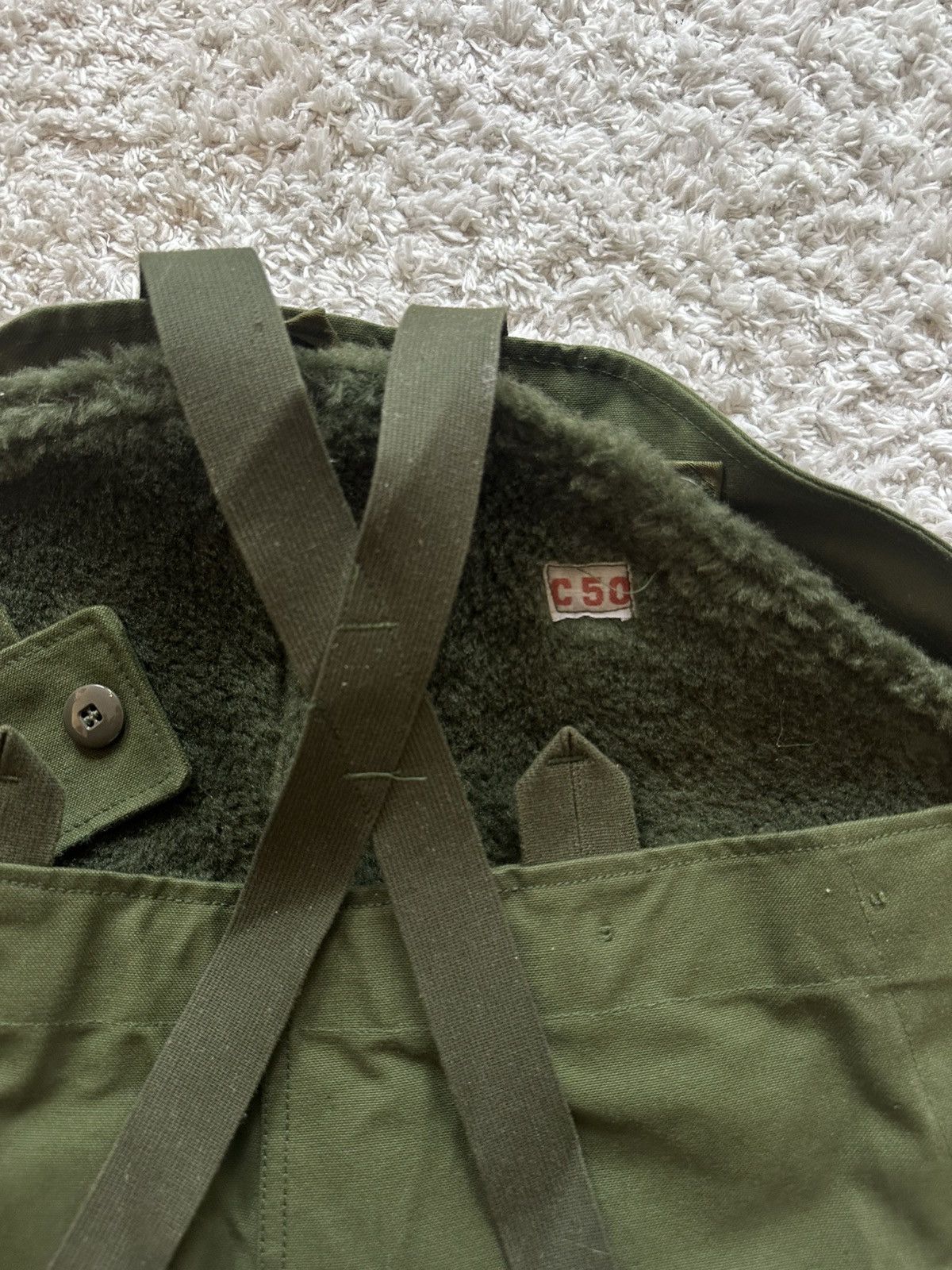 Vintage Swedish Army Motorcycle Pants 1974 Size US 34 / EU 50 - 10 Thumbnail