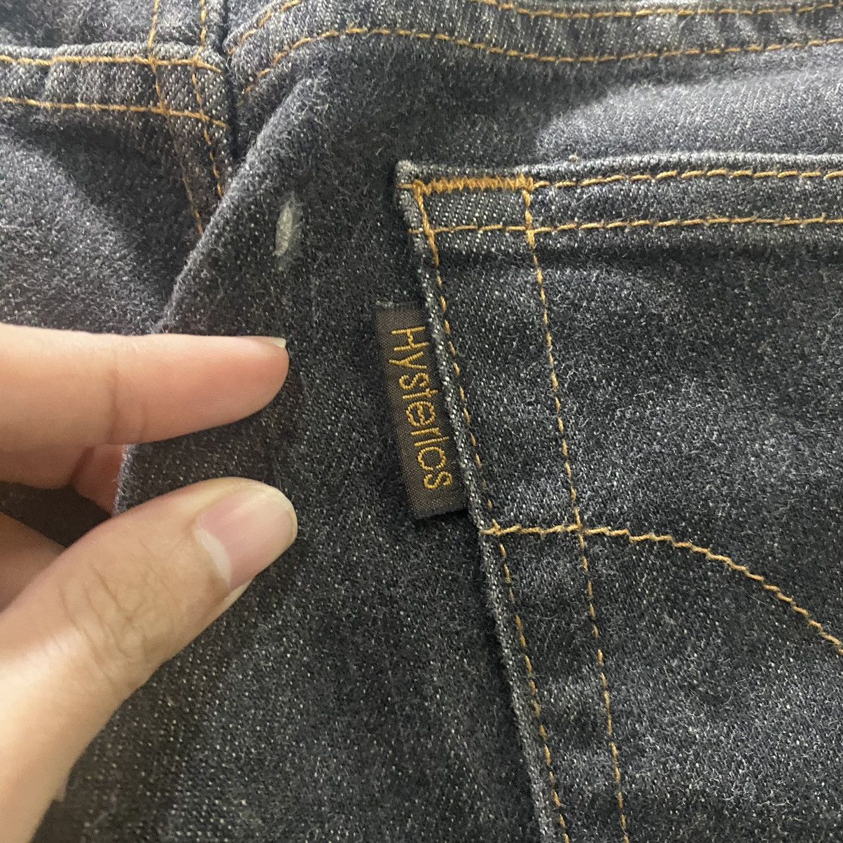 Hysteric Glamour Vintage HG Slim Fit Low Rise Fashion Jeans Size 27" / US 4 / IT 40 - 7 Thumbnail
