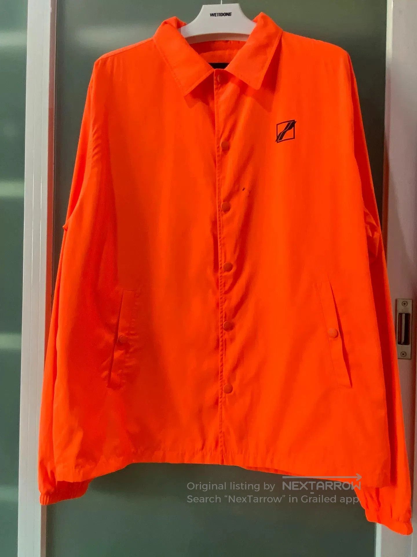 WE11DONE we11done Long Sleeve Orange Jacket Size S. Size US S / EU 44-46 / 1 - 1 Thumbnail