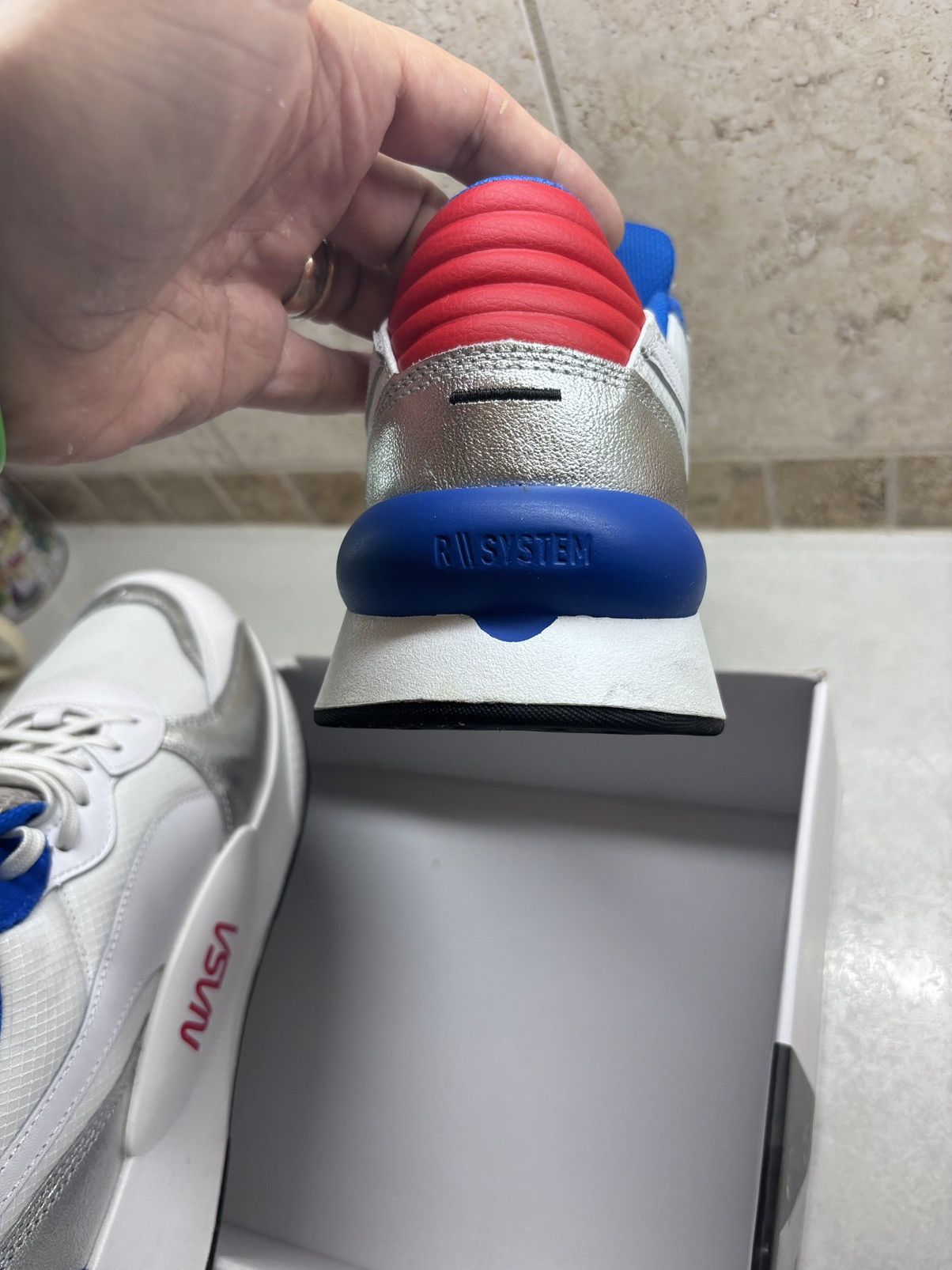 NASA × Puma puma RS 9.8 Space Agency RS running system size 12 Size US 12 / EU 45 - 16 Thumbnail