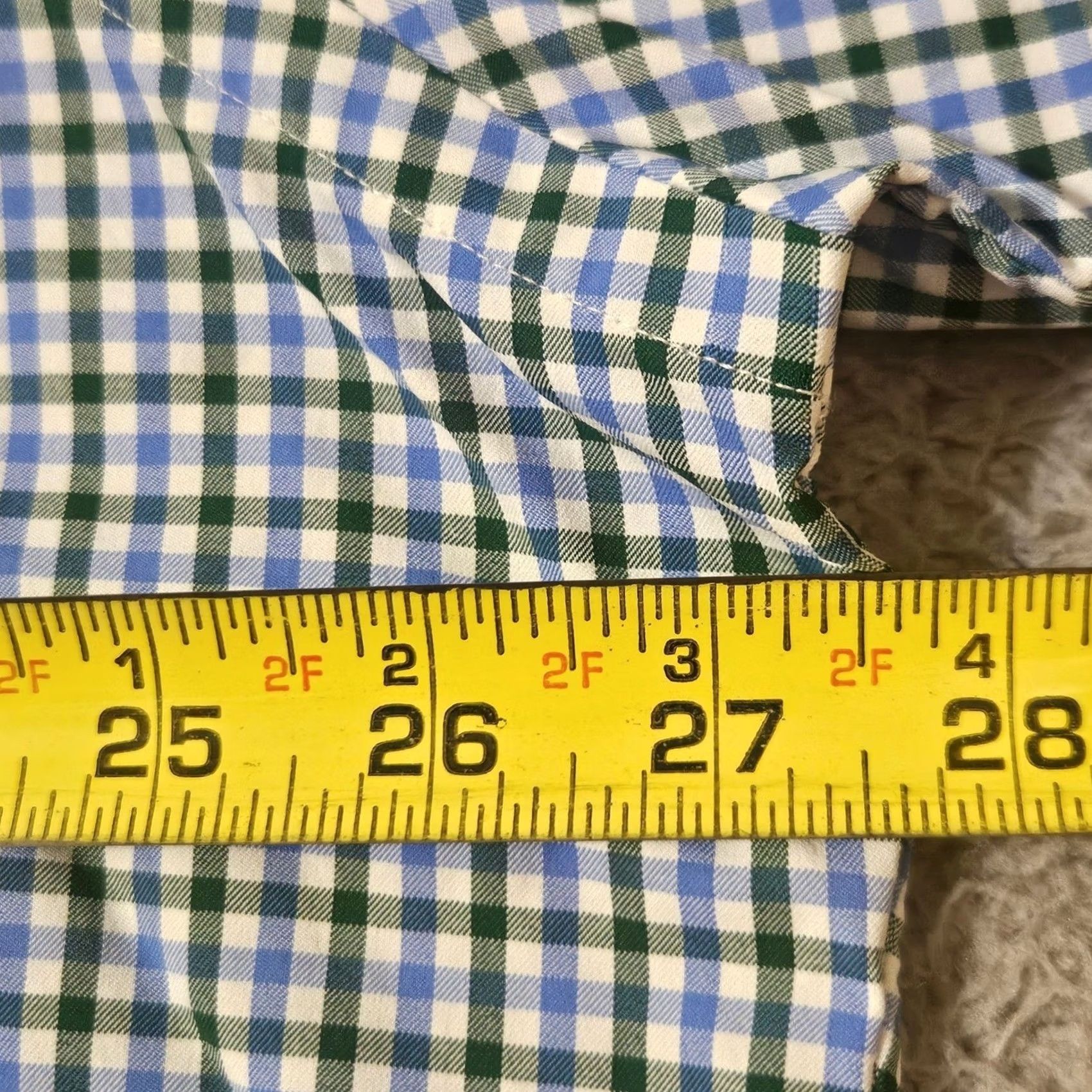 Ralph Lauren Ralph Lauren Performance Long Sleeve Shirt Mens 2XL Blue Classic Fit Gingham Check Size US XXL / EU 58 / 5 - 8 Thumbnail