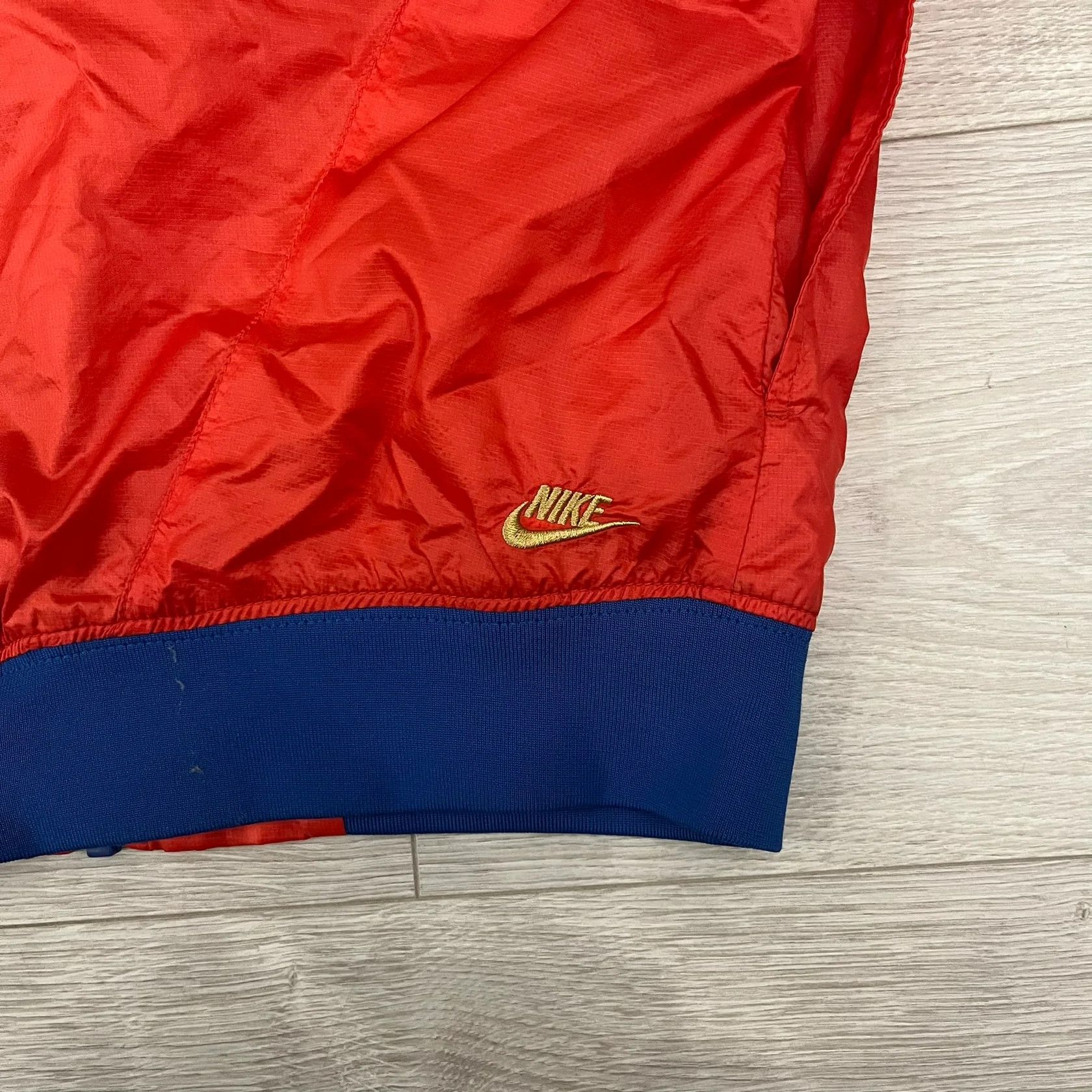 Nike Nike Red/Blue/White Split Windbreaker Size US M / EU 48-50 / 2 - 6 Thumbnail