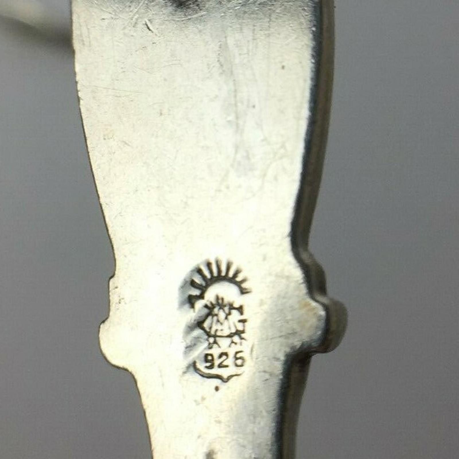 Other Sterling Silver Spoon & Fork Pendulum Clock 1959 OOAK Mexico Size ONE SIZE - 6 Thumbnail