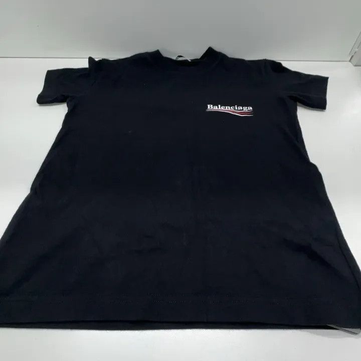 Balenciaga Balenciaga Logo Print Short Sleeve T-Shirt 0079-2507 Size XS / US 0-2 / IT 36-38 - 5 Thumbnail