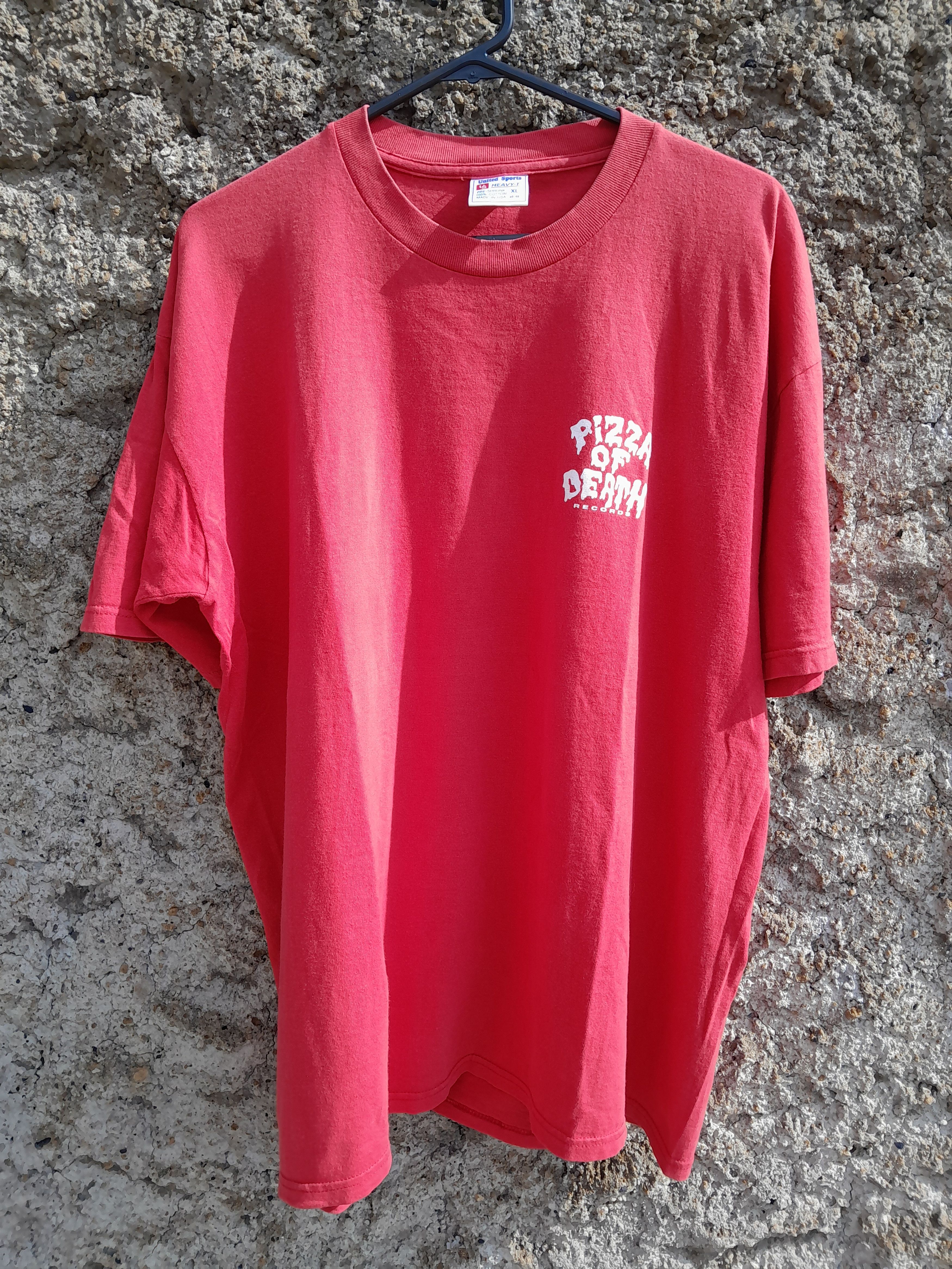 Other Vintage Pizza of Death Logo Red T Shirt Size US XL / EU 56 / 4 - 1 Thumbnail