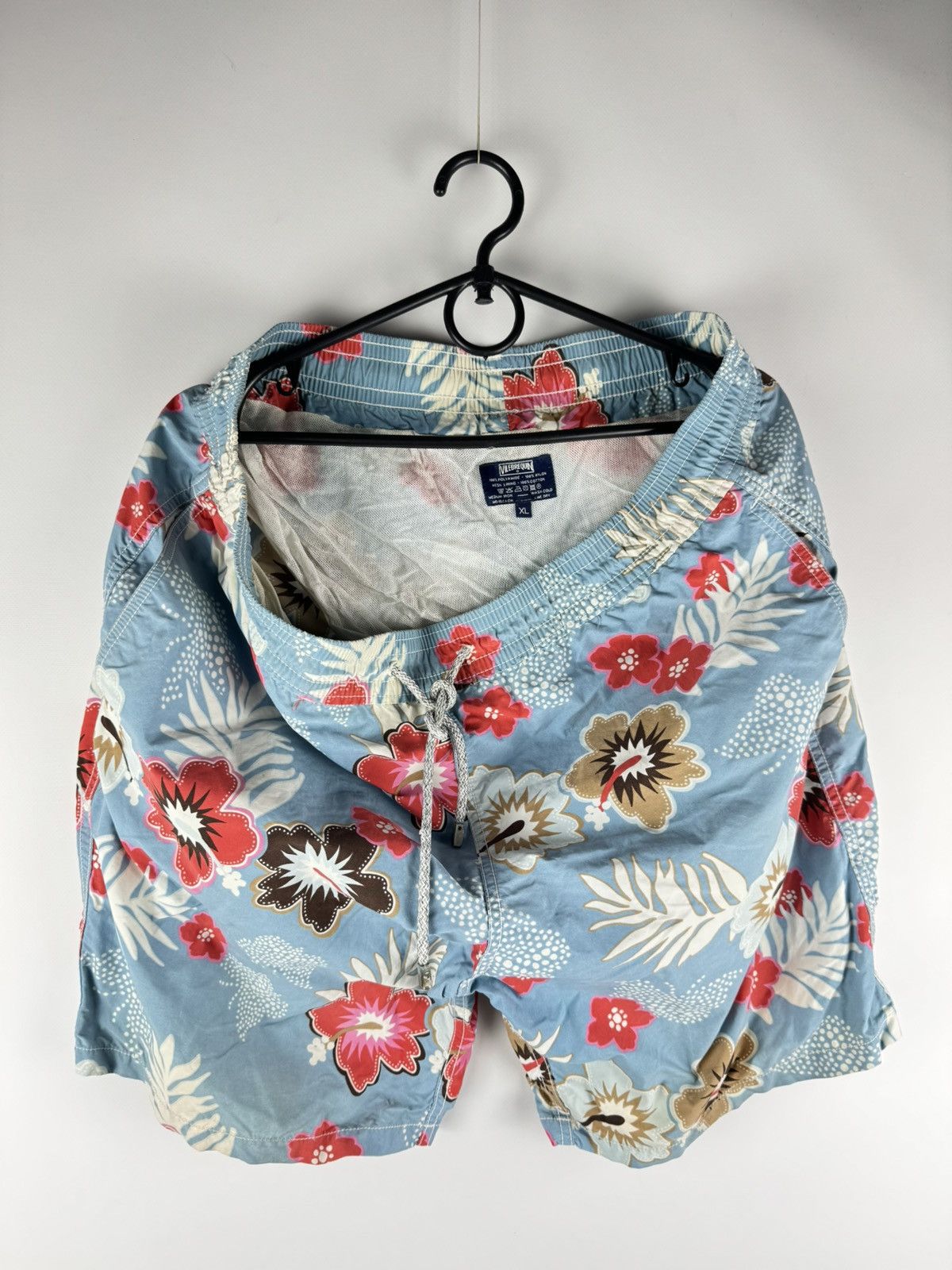 Vilebrequin Vilebrequin Floral Swim Shorts Blue Hawaiian Print Size US 38 / EU 54 - 1 Thumbnail