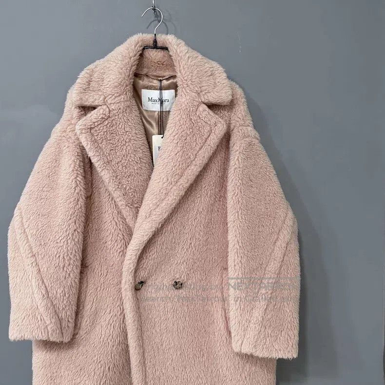 Max Mara Max Mara Nude pink teddy coat Size S / US 4 / IT 40 - 2 Thumbnail