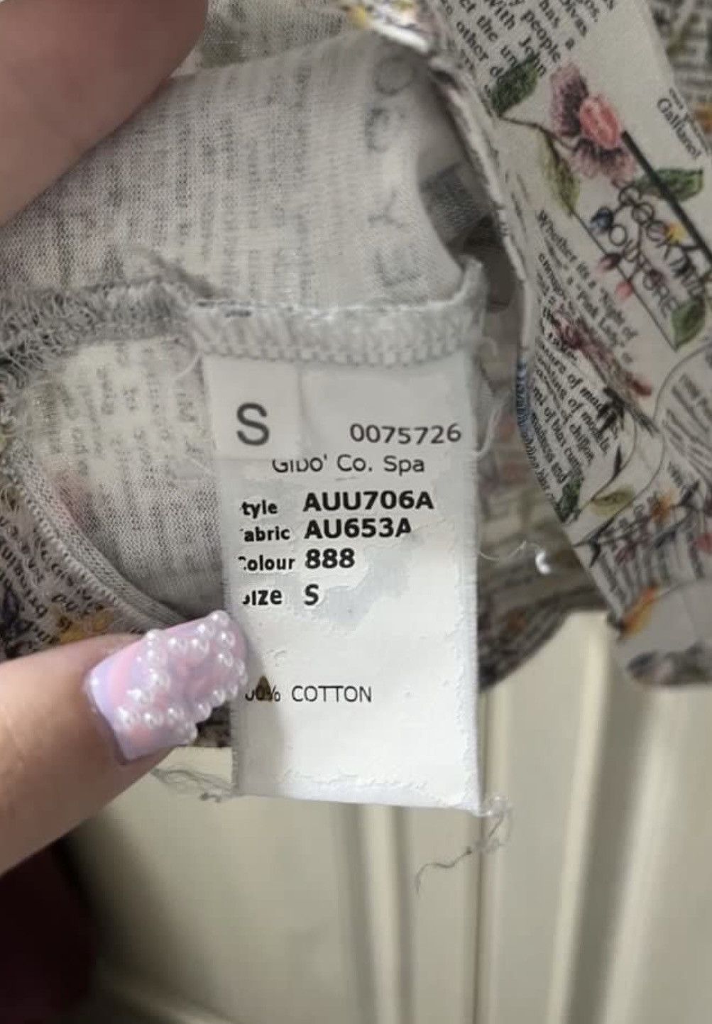 John Galliano John Galliano Newspaper T-shirt size s Size S / US 4 / IT 40 - 4 Thumbnail
