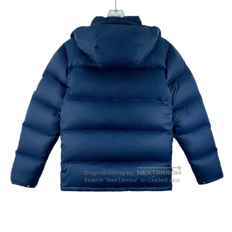 Gucci Gucci Dark blue logo hooded long-sleeved down jacket Size US S / EU 44-46 / 1 - 2 Thumbnail