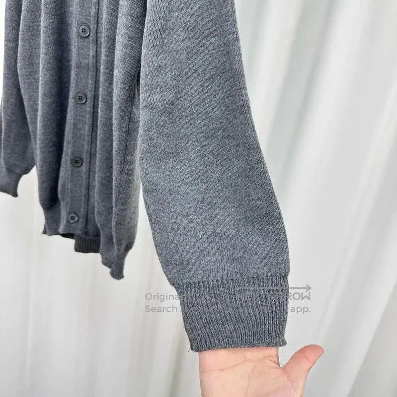 Comme des Garcons Comme des Garçons Gray Wool Cardigan for Men . Size US M / EU 48-50 / 2 - 4 Thumbnail