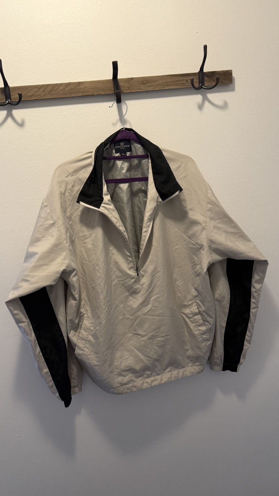 Dockers × Vintage Dockers Golf 1/4 Zip Windbreaker Size US L / EU 52-54 / 3 - 2 Thumbnail