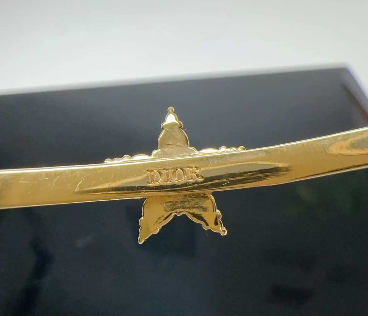 Dior Dior letter with diamond gold choker collar Size ONE SIZE - 7 Thumbnail
