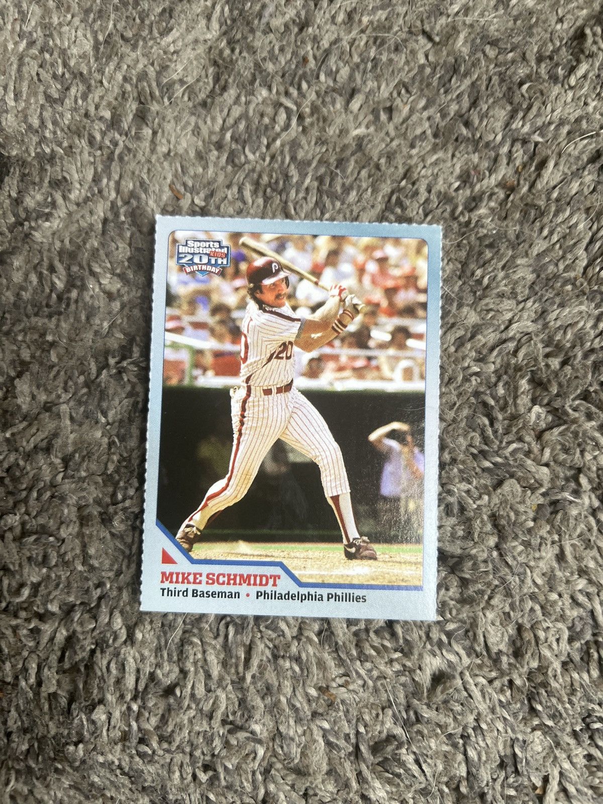 MLB 2009 Sports Illustrated Kids #341 Mike Schmidt Card Size ONE SIZE - 1 Thumbnail