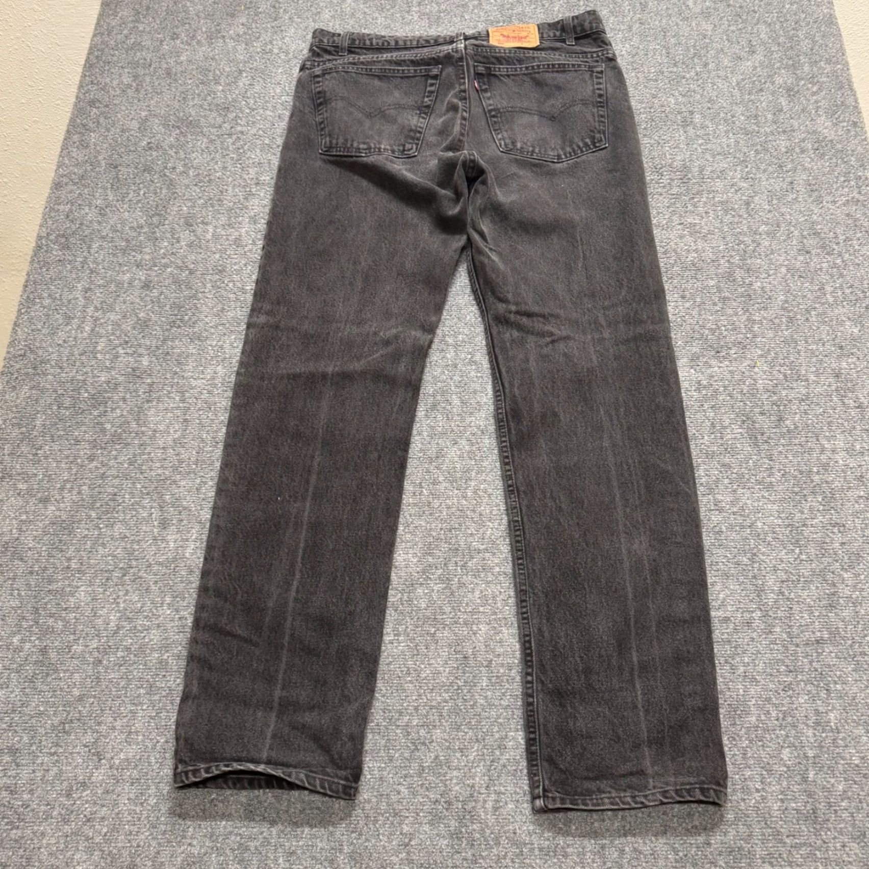 Vintage VINTAGE Levis 505 Jeans Mens 38x34 USA Made Paper Tag Black 90s Y2K Straight Size US 38 / EU 54 - 4 Thumbnail