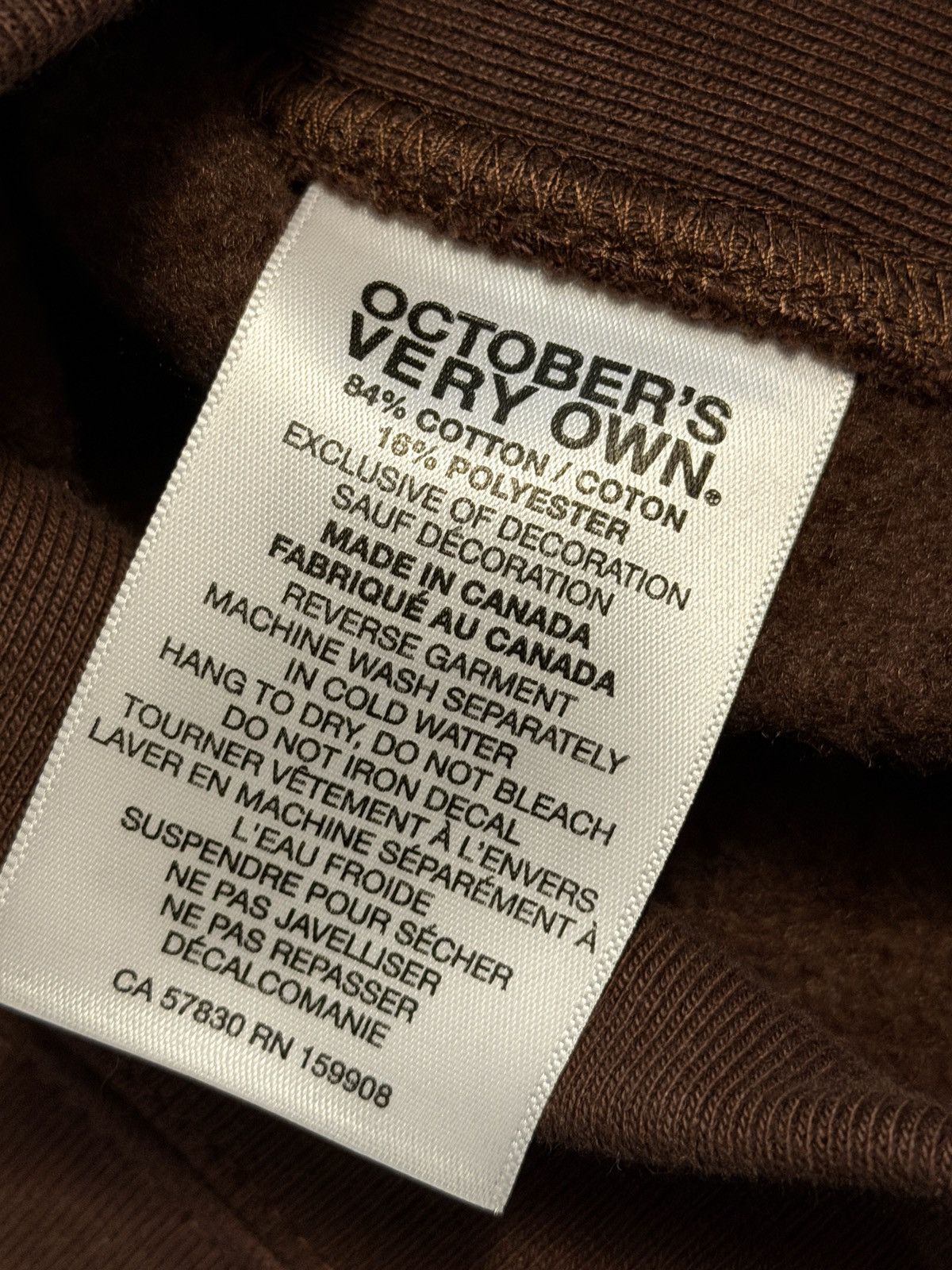 Drake OVO X ROOTS FW21 HERITAGE CREWNECK BROWN Size US XL / EU 56 / 4 - 7 Thumbnail