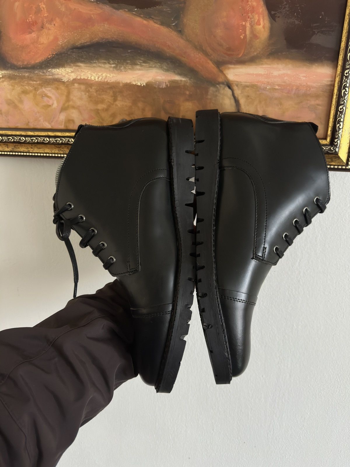Walk London Walk London Black Leather Boots Size 10 Size US 10 / EU 43 - 5 Thumbnail