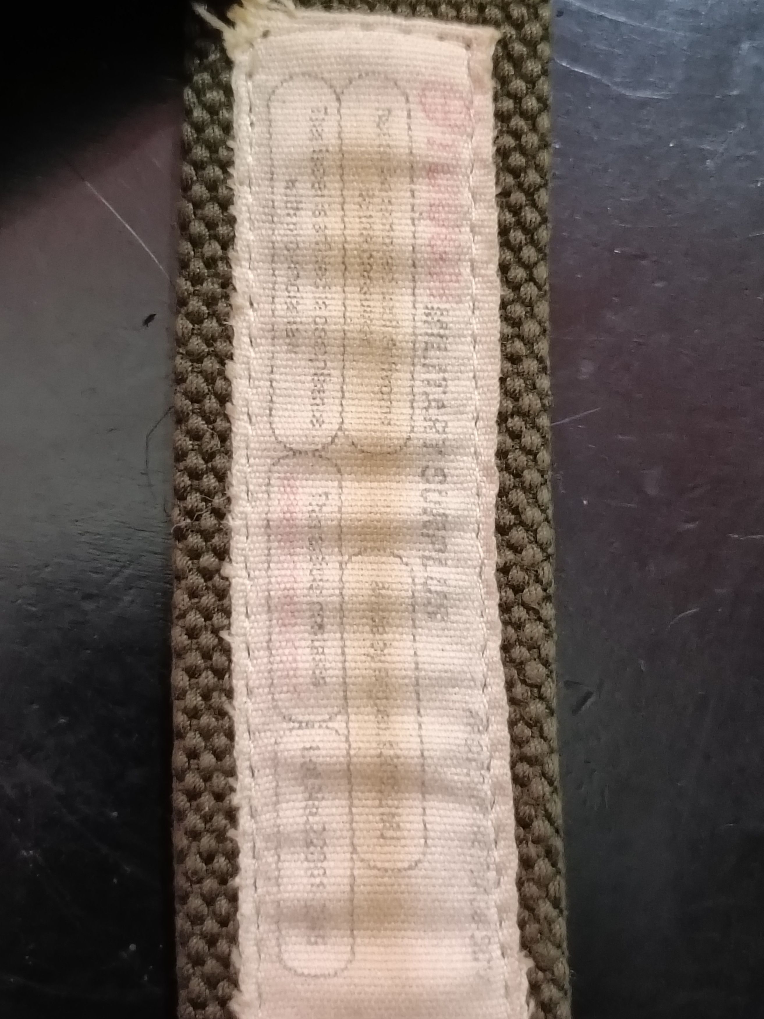 Vintage Vintage tough military surplus canvas belt Size ONE SIZE - 3 Thumbnail