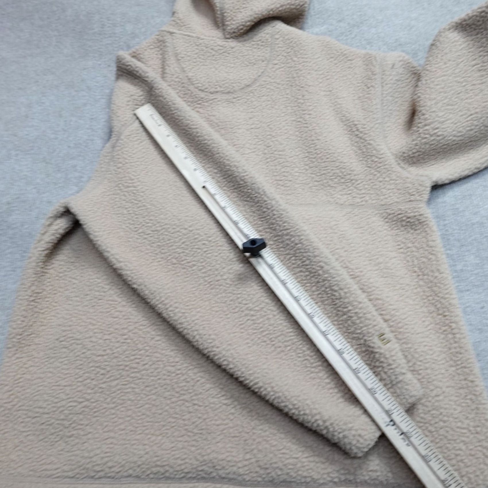 Everlane Everlane Hoodie Small Beige Fleece Teddy Renew Pullover Women S Long Sleeve Activewear Polyester Blend 90s? Size S / US 4 / IT 40 - 7 Thumbnail