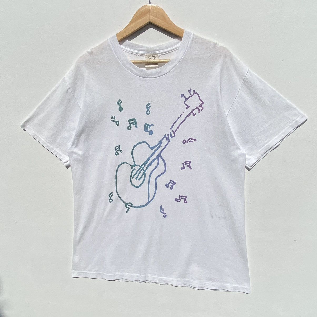Band Tees × Vintage Vintage 90s John Lenon Singer-songwriter and musician Shirt Size US L / EU 52-54 / 3 - 3 Thumbnail