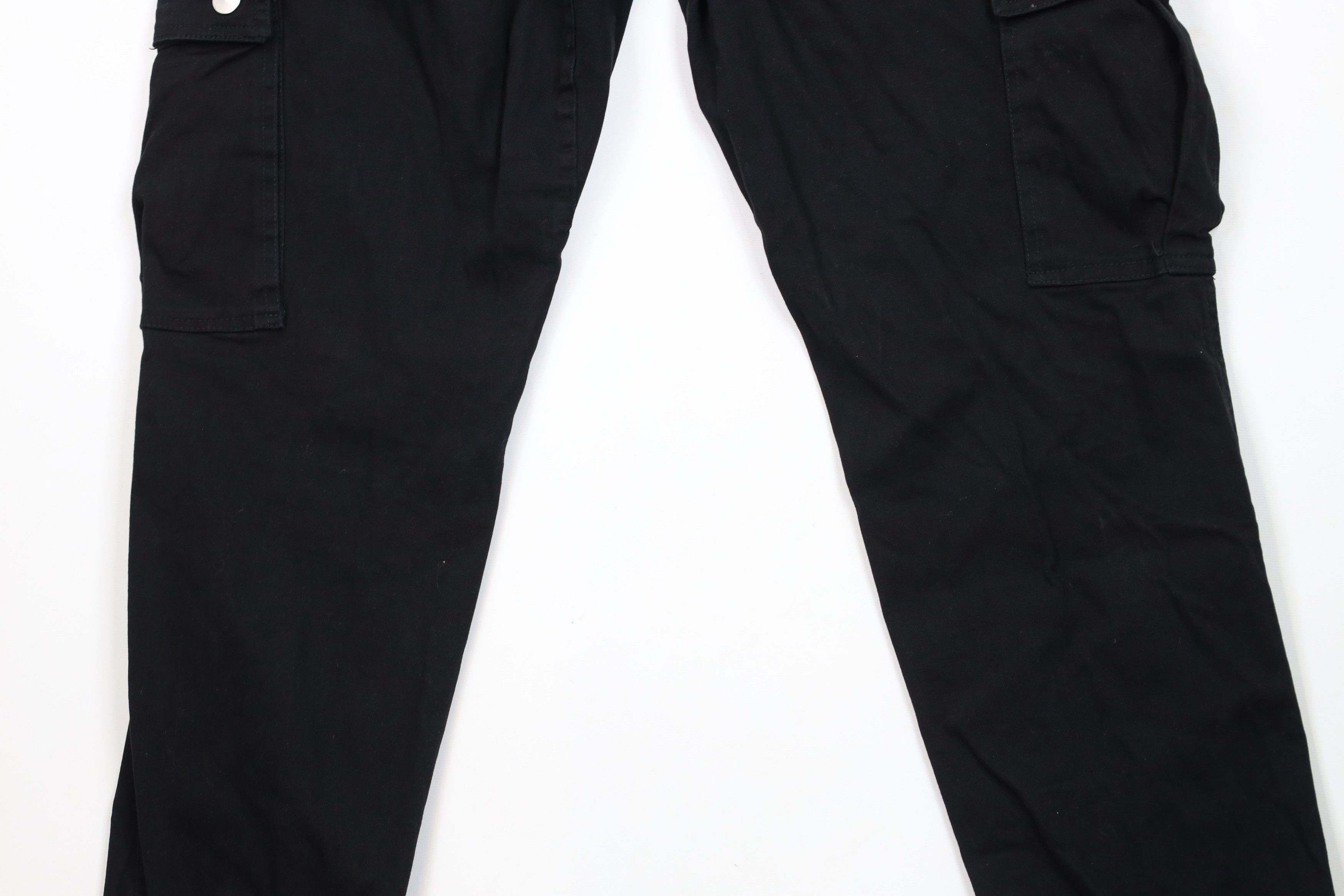 Vintage × WeSC WESC Streetwear Cuffed Cargo Joggers Jogger Pants Black Size US 36 / EU 52 - 12 Thumbnail