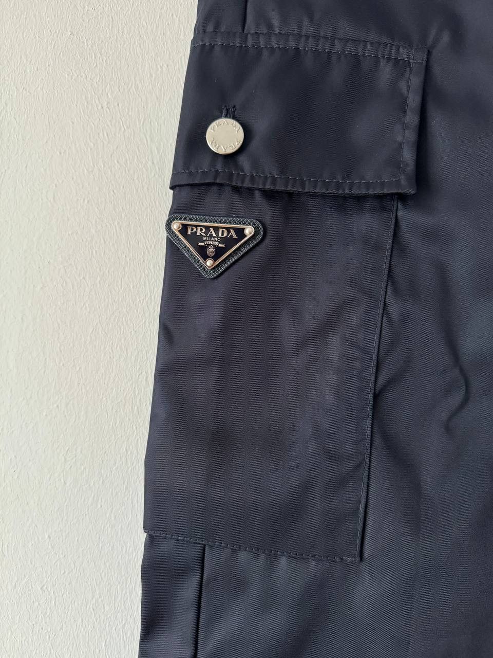 Prada 🔥🔥 Prada Re-Nylon Cargo Pants straight relaxed 32 navy RARE Size US 32 / EU 48 - 13 Thumbnail