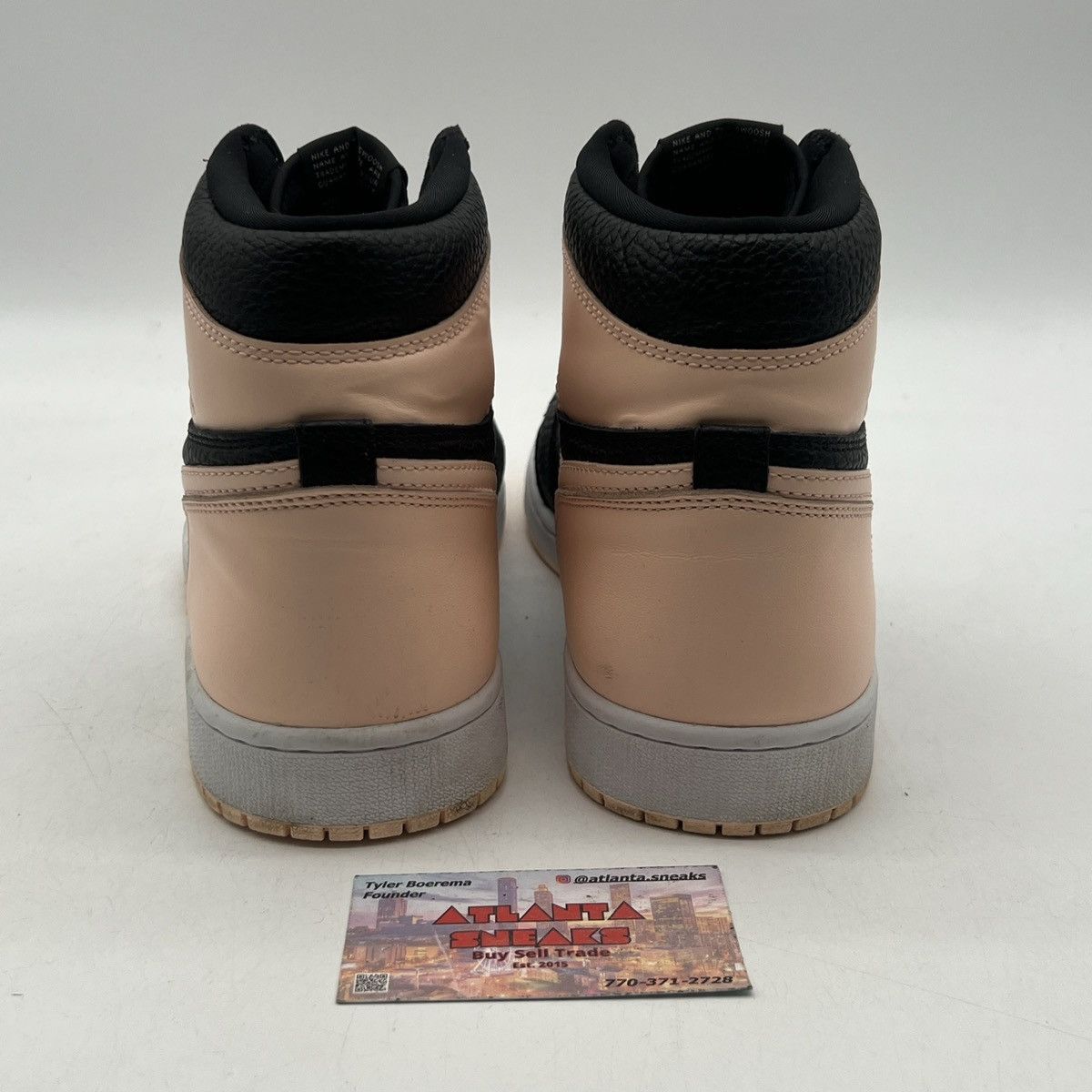 Nike Air Jordan 1 high crimson tint Size US 12.5 / EU 45-46 - 3 Thumbnail