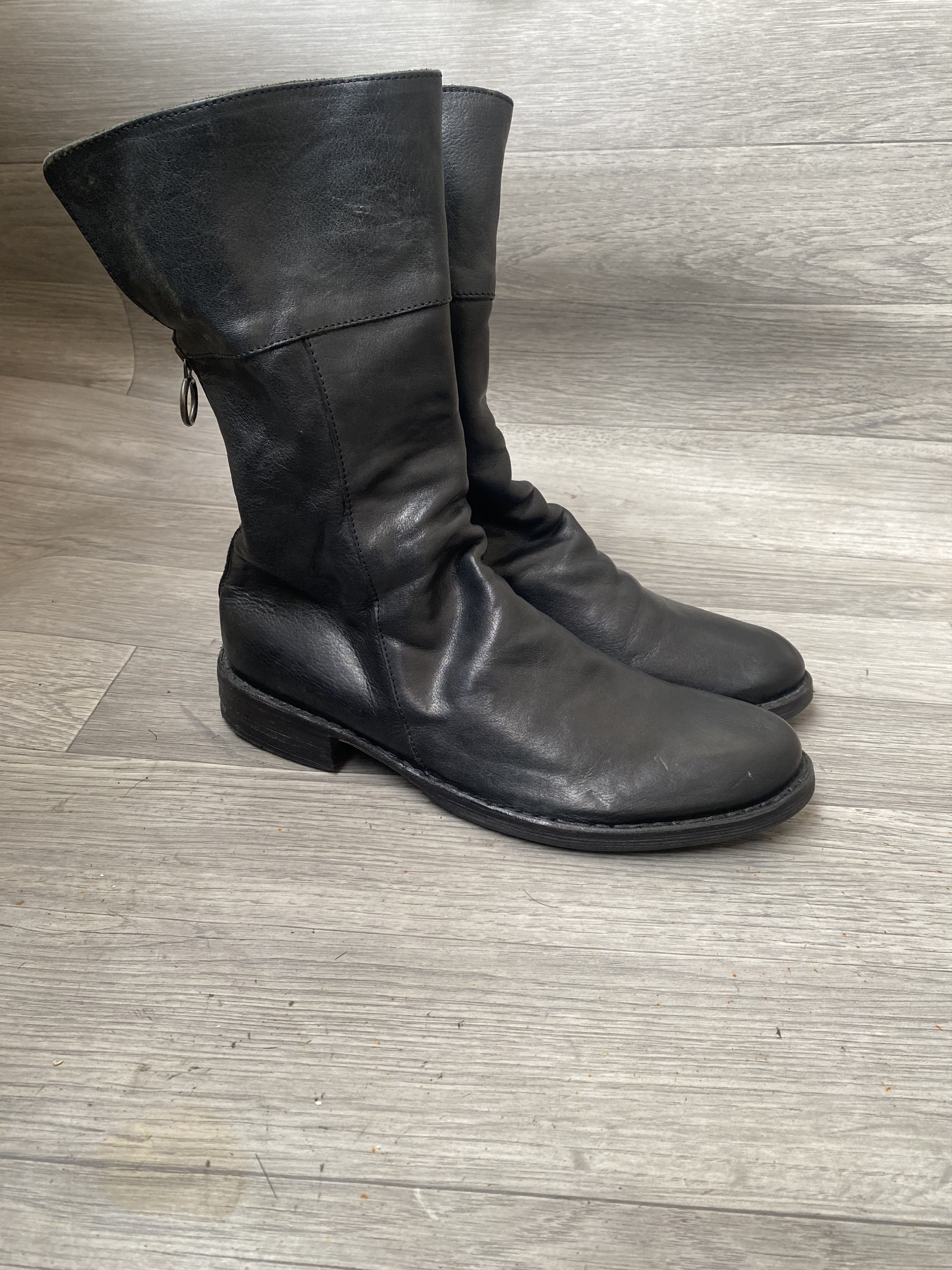 Fiorentini + Baker guidi style back zip up fiorentini baker boots sz 40.5 Size US 7.5 / EU 40-41 - 7 Thumbnail