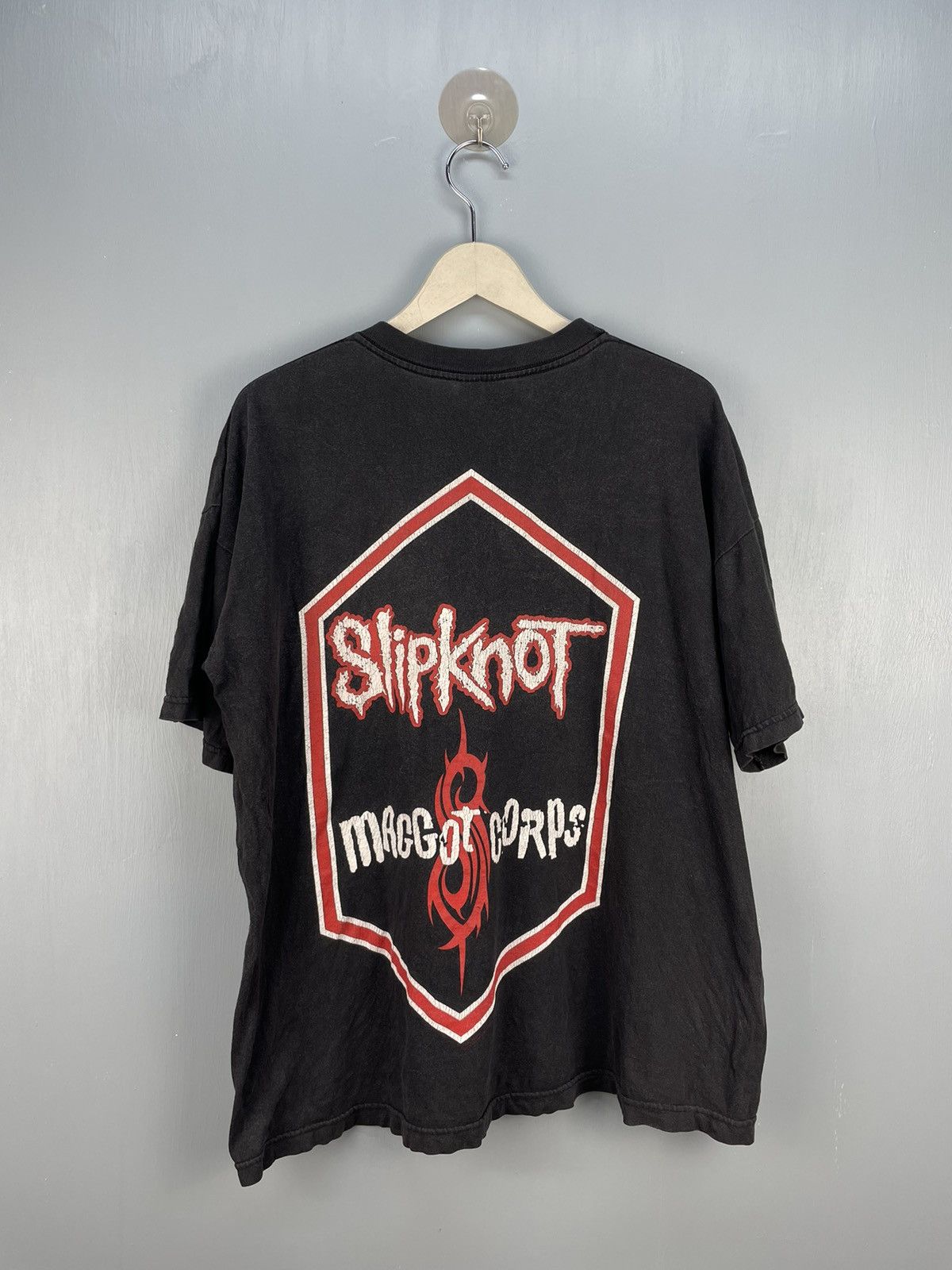 Band Tees Vintage Slipknot maggot corps Nu Metal band t shirt Size US L / EU 52-54 / 3 - 1 Thumbnail