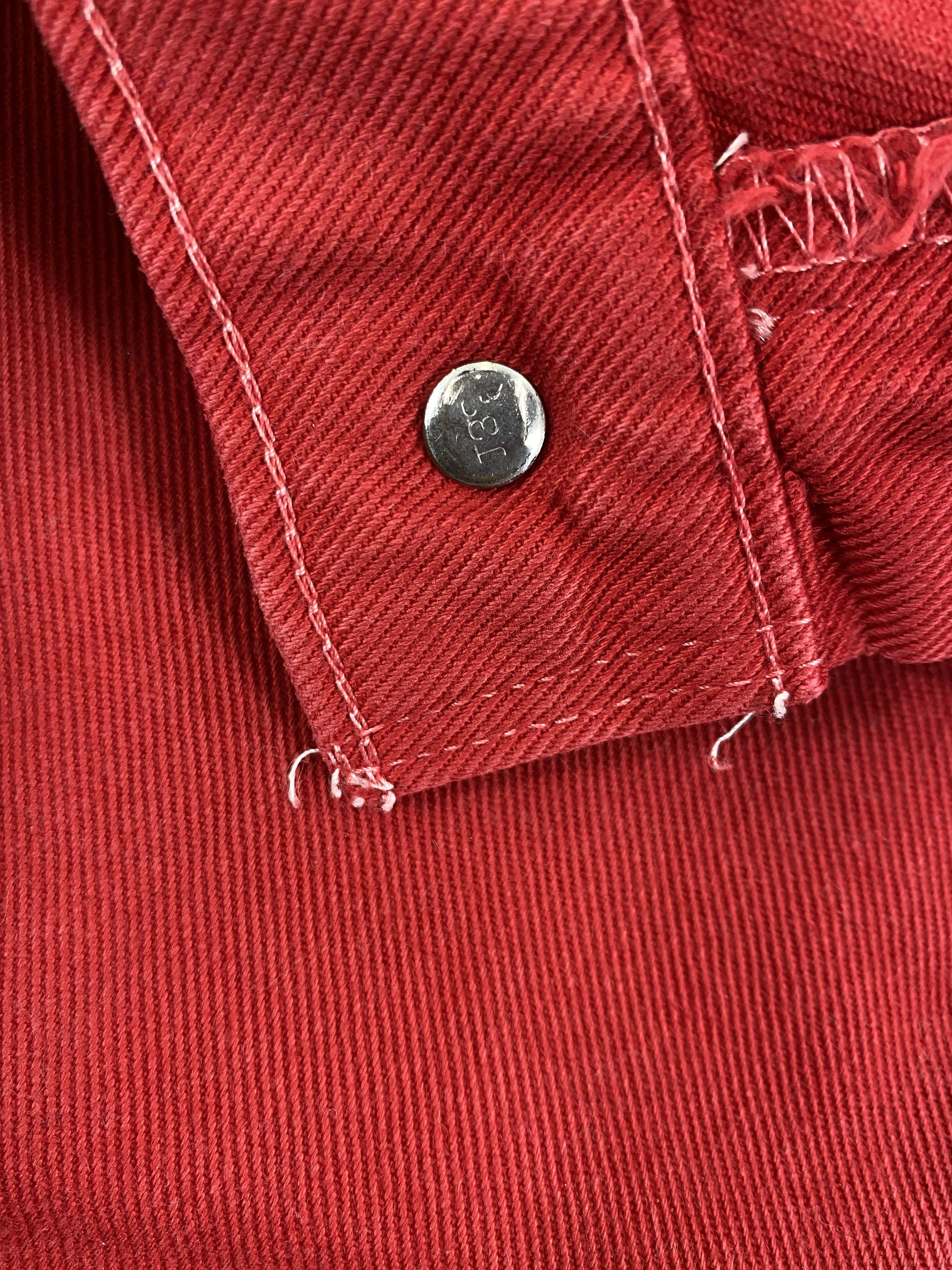 Levi's Red Vintage Levi's 517 Flare Bootcut 32x27 Denim -JN2423 Size US 32 / EU 48 - 7 Thumbnail