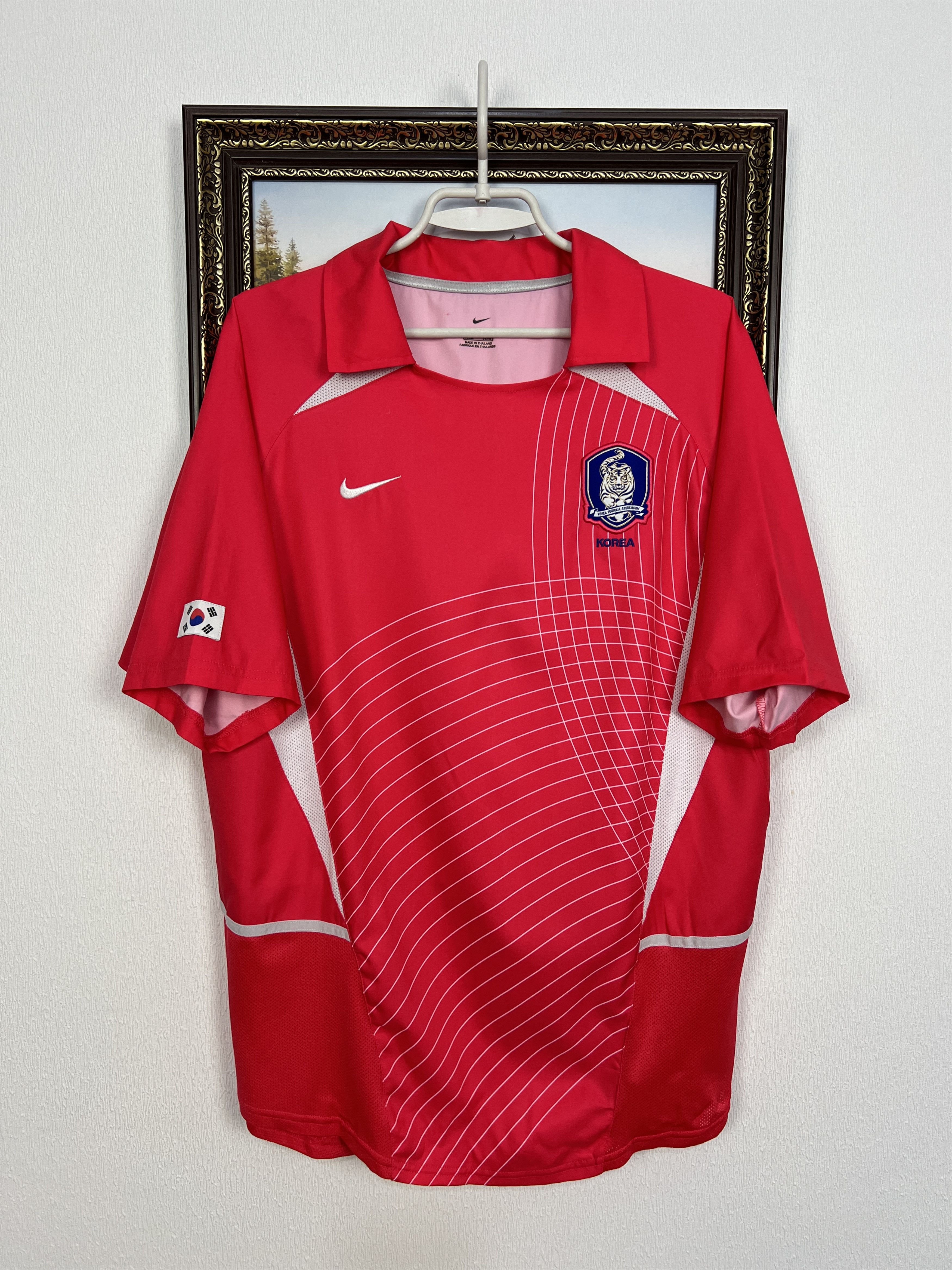 Nike South Korea football shirt Soccer Jersey National Trikot Size US L / EU 52-54 / 3 - 1 Thumbnail