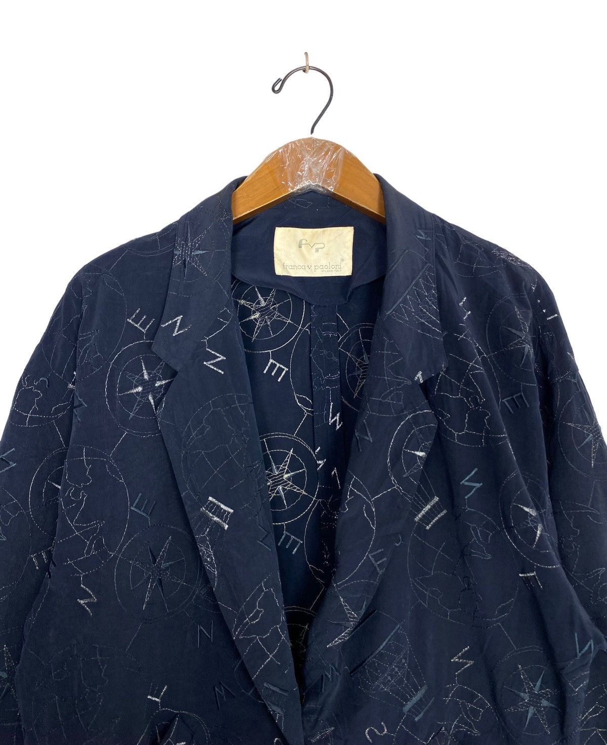 Vintage Rare‼️ Vintage Franca v. Paoloni Shirt Blazer Size M / US 6-8 / IT 42-44 - 3 Thumbnail