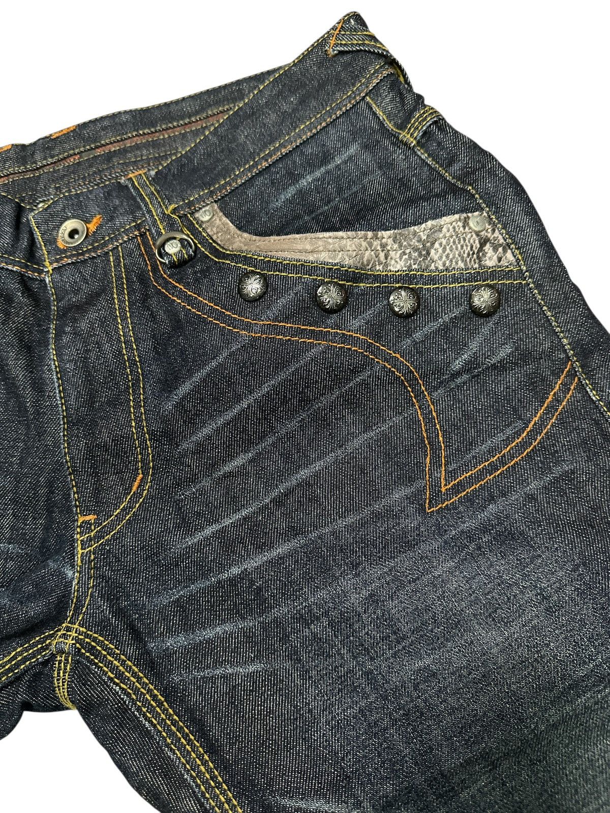 Kapital Flare Nicole Club For Men Snake Skin . Size US 34 / EU 50 - 5 Thumbnail