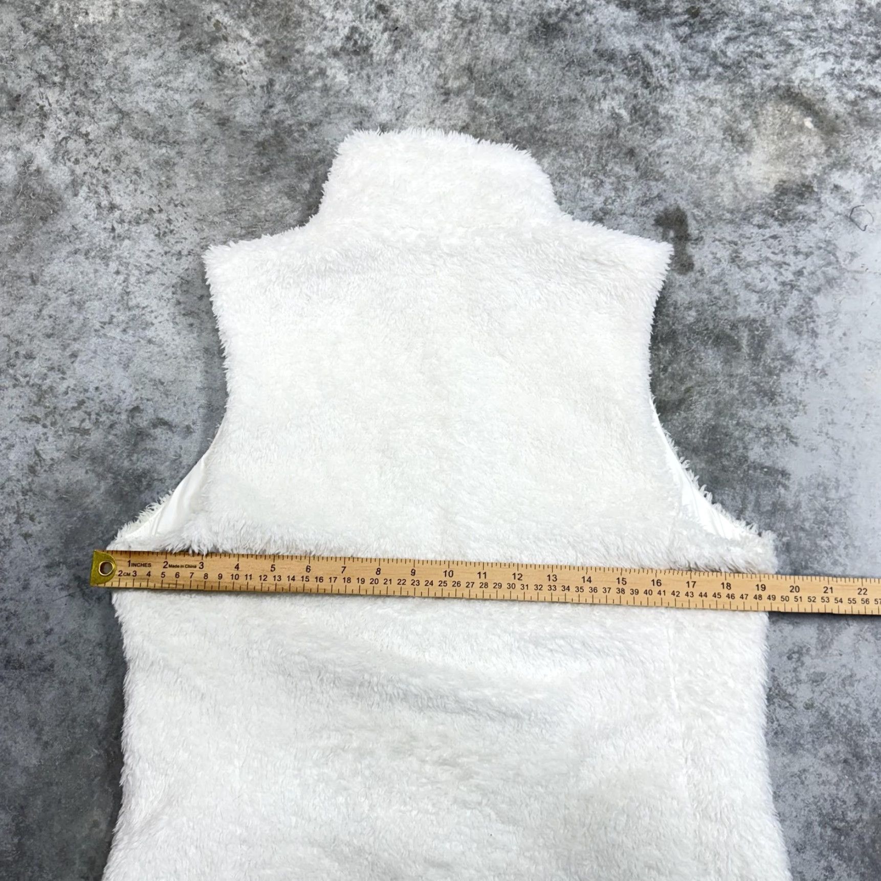 Patagonia Patagonia Vest Womens Large White Los Gatos Fleece Sherpa Full Zip Cozy Warm Size L / US 10 / IT 46 - 5 Thumbnail