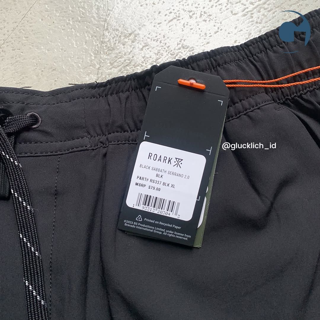Roark Roark, Run Amok Serrano 2.0 Black Sabbath Short 8” Black Size US 28 / EU 44 - 8 Thumbnail