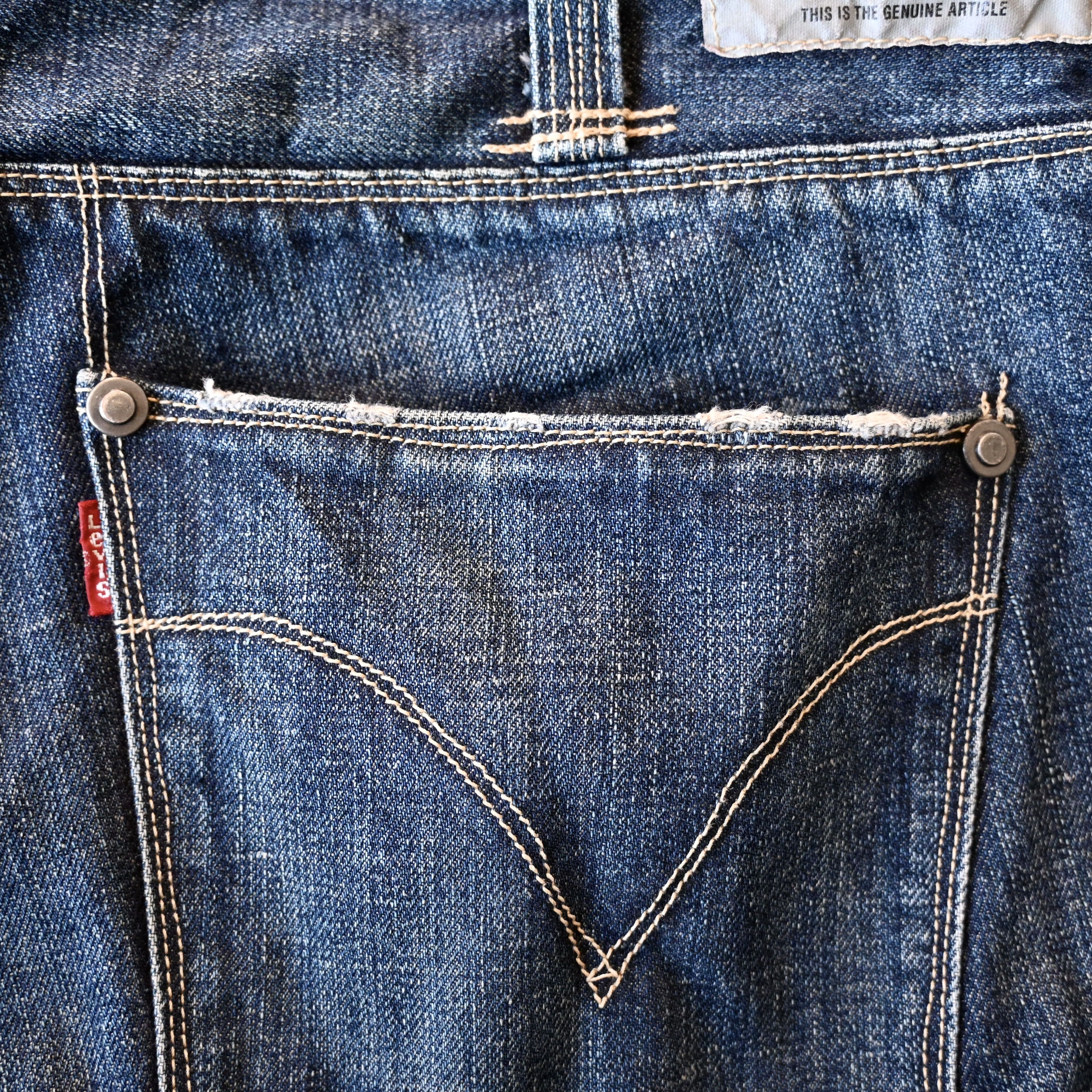 Levi's VTG 2005 Levi's Engineered Jeans, distressed, 34 Size US 34 / EU 50 - 14 Thumbnail