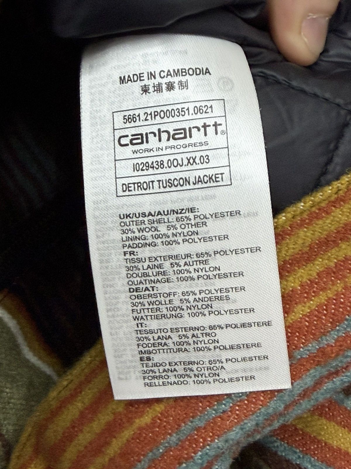 Carhartt Size S - Carhartt WIP Detroit Tuscon Jacket Dollar Green Size US S / EU 44-46 / 1 - 11 Thumbnail