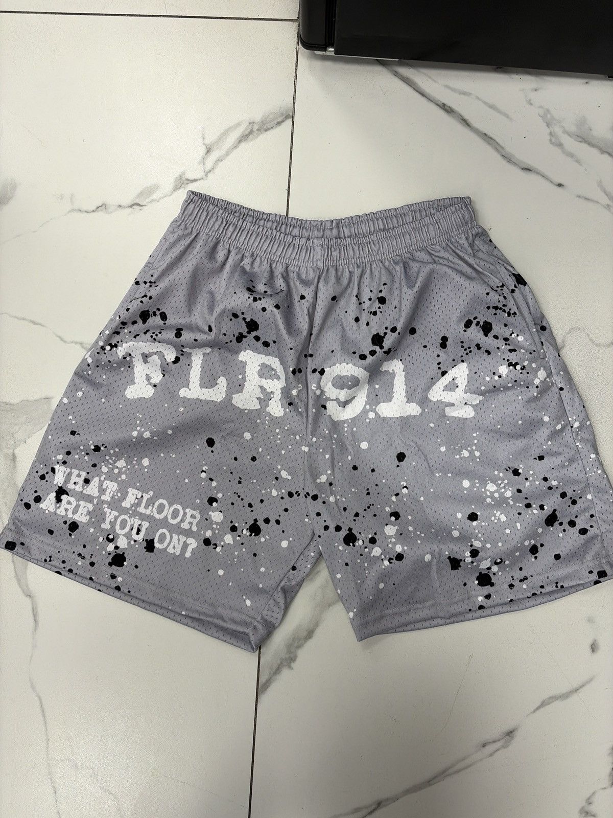 Other Floor 914 Mesh Shorts “Cement Grey” Size US 40 / EU 56 - 1 Thumbnail