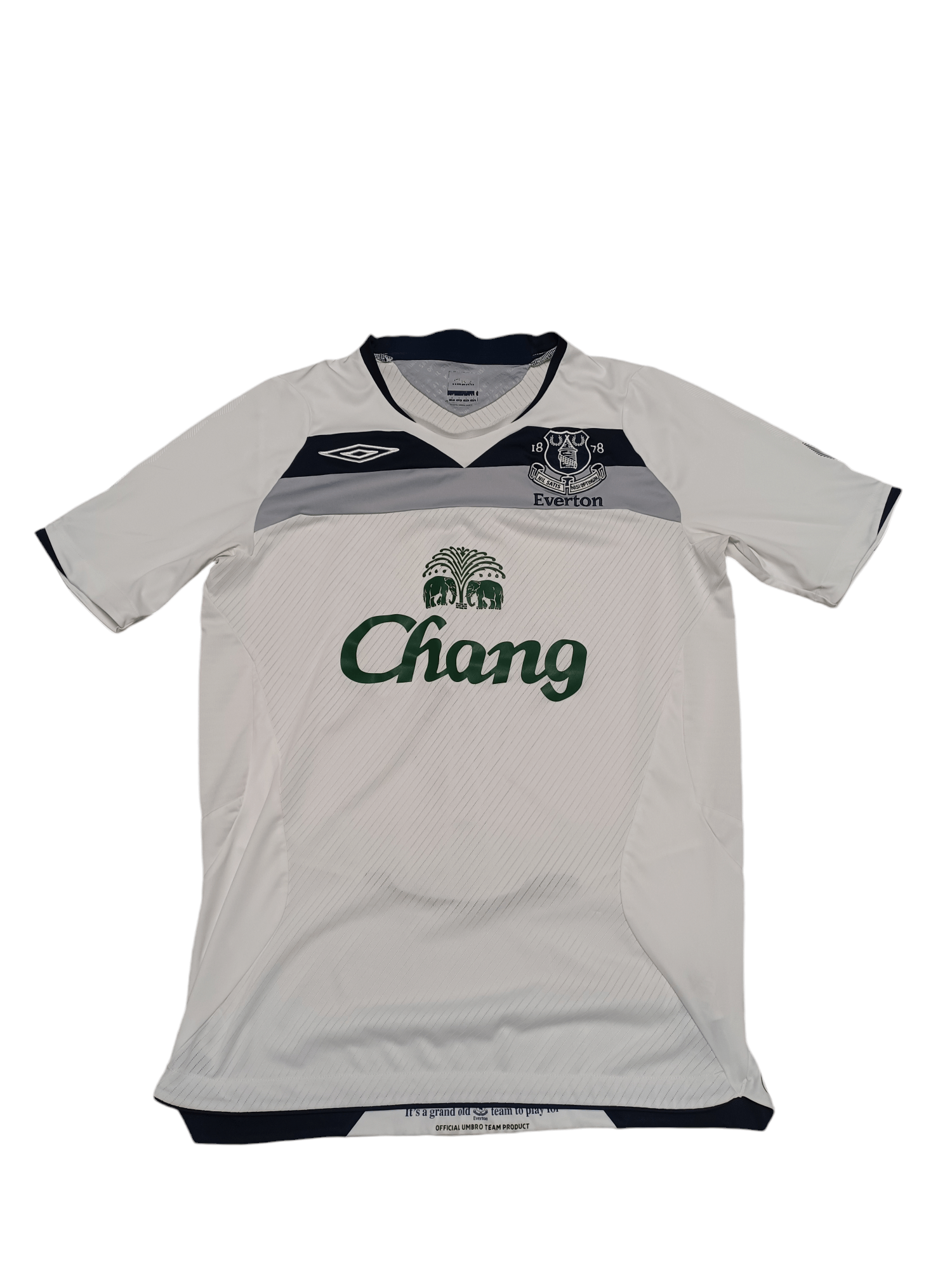 Umbro EVERTON CHANG UMBRO 2008-2009 SOCCER JERSEY FOOTBALL Size US S / EU 44-46 / 1 - 1 Thumbnail