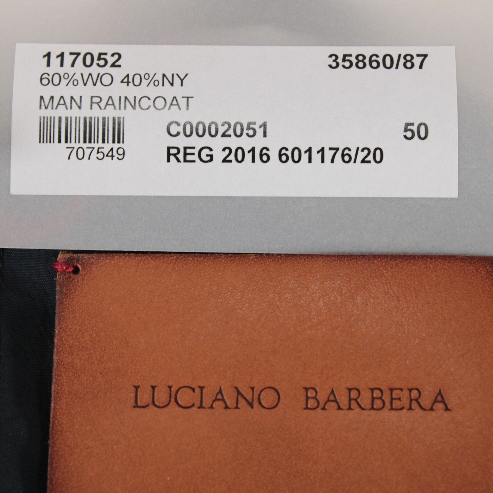 Luciano Barbera Luciano Barbera Jacket Size M US In Blue Wool Size US M / EU 48-50 / 2 - 8 Thumbnail
