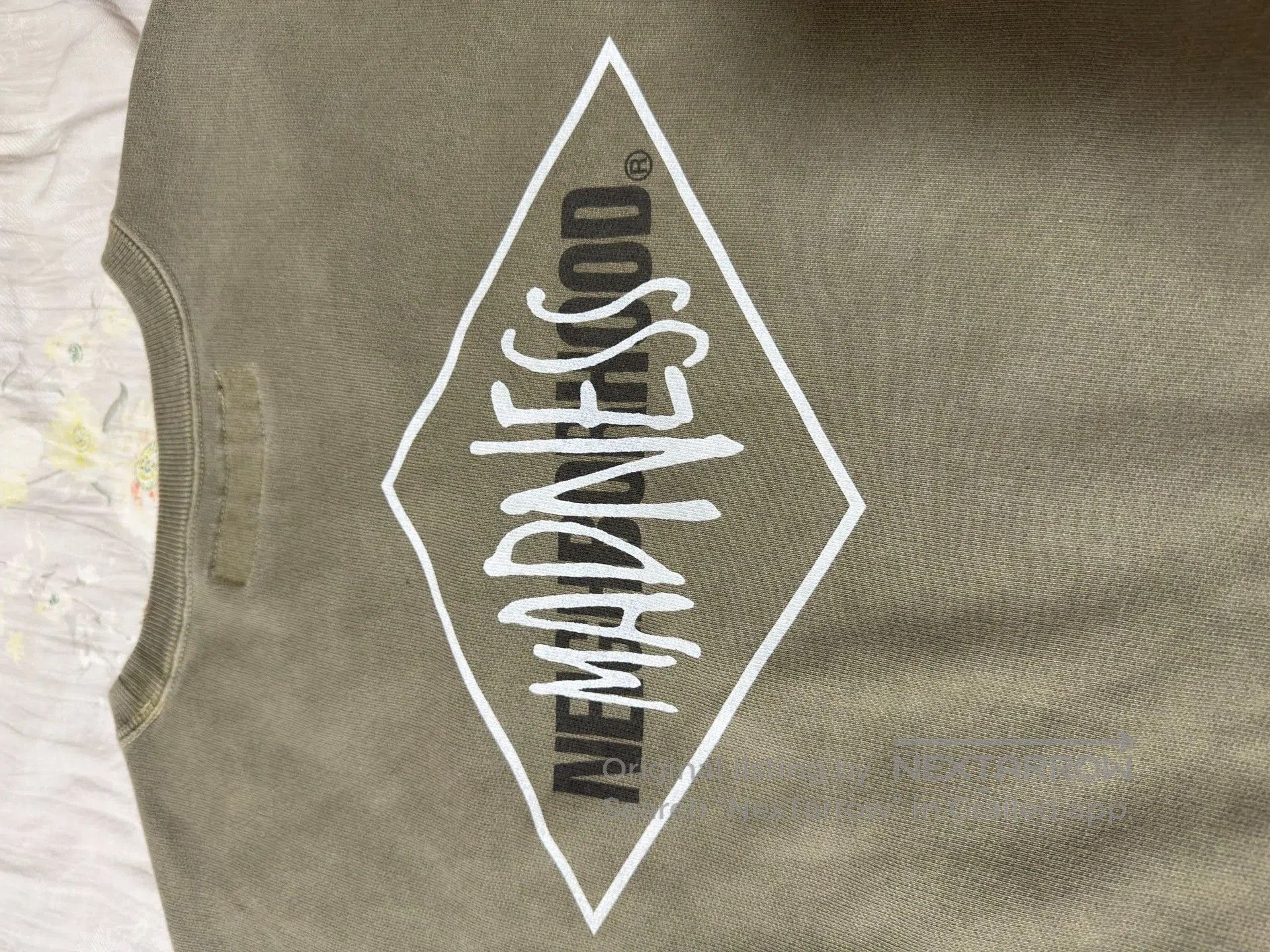 Madness Neighborhood Madness 24AW Washed Crewneck Sweatshirt. Size US XXL / EU 58 / 5 - 8 Thumbnail